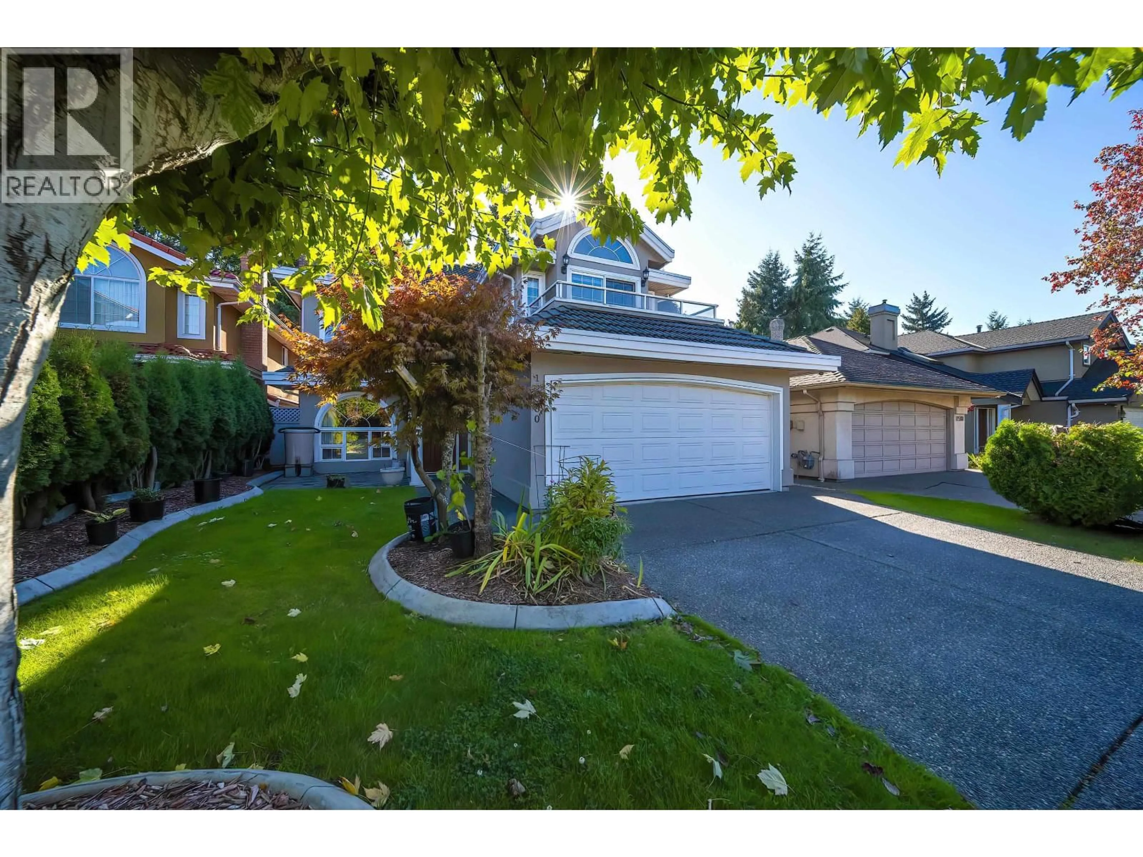 A pic from outside/outdoor area/front of a property/back of a property/a pic from drone, street for 12580 HARRISON AVENUE, Richmond British Columbia V6V2R9