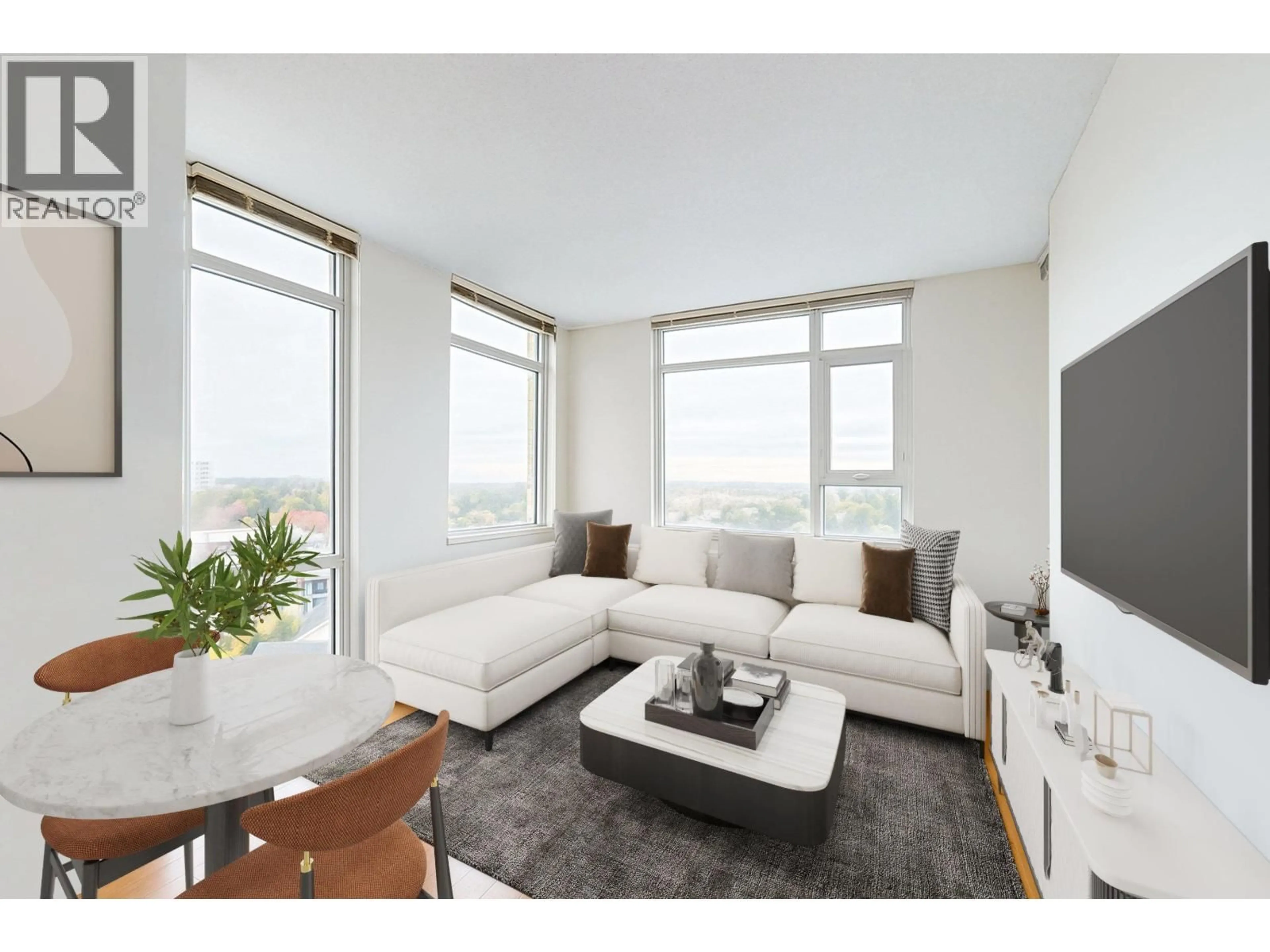Living room with furniture, unknown for 1502 - 8333 ANDERSON ROAD, Richmond British Columbia V6Y0E2