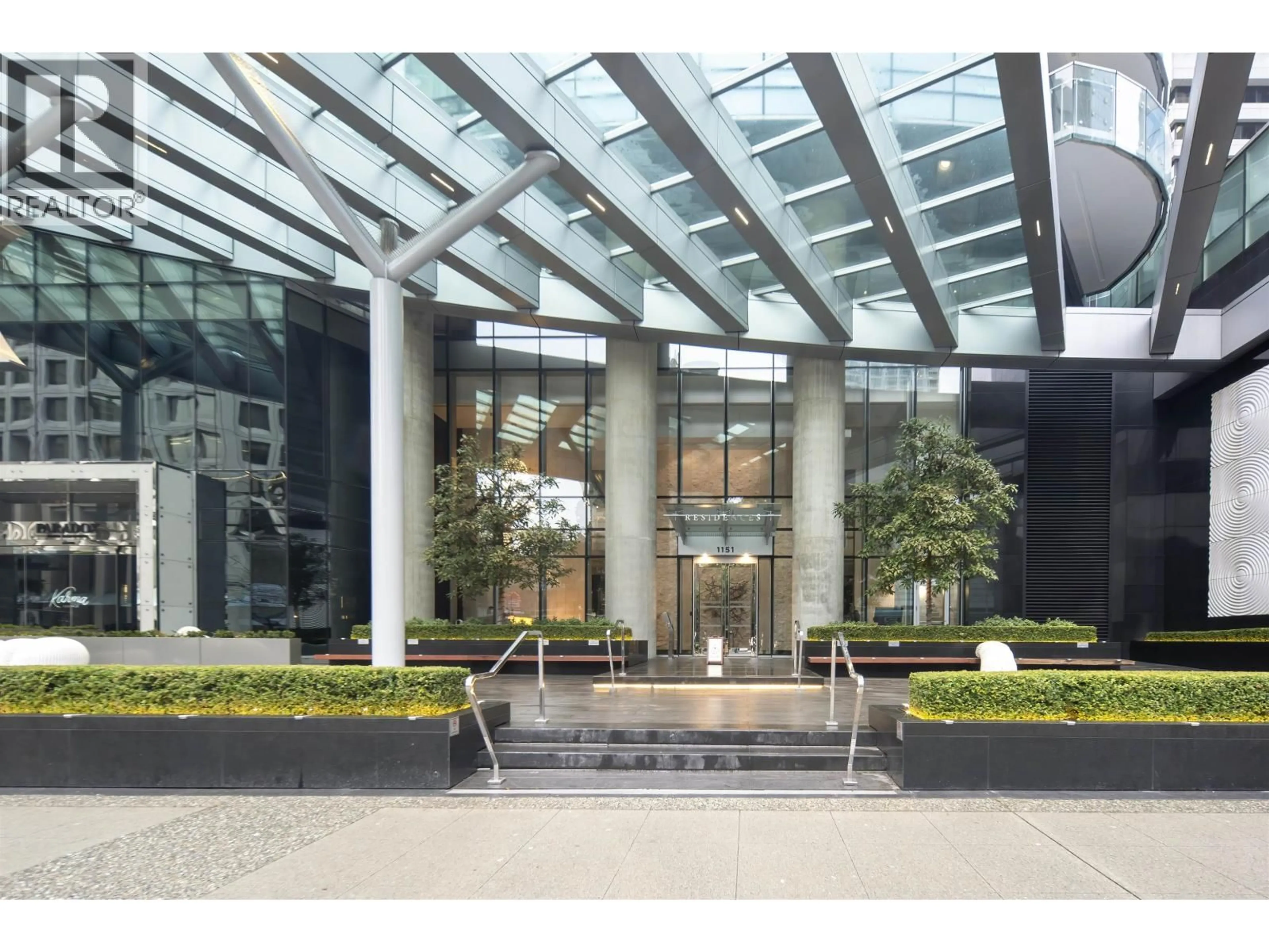 Indoor foyer for 4205 - 1151 GEORGIA STREET, Vancouver British Columbia V6E0B3