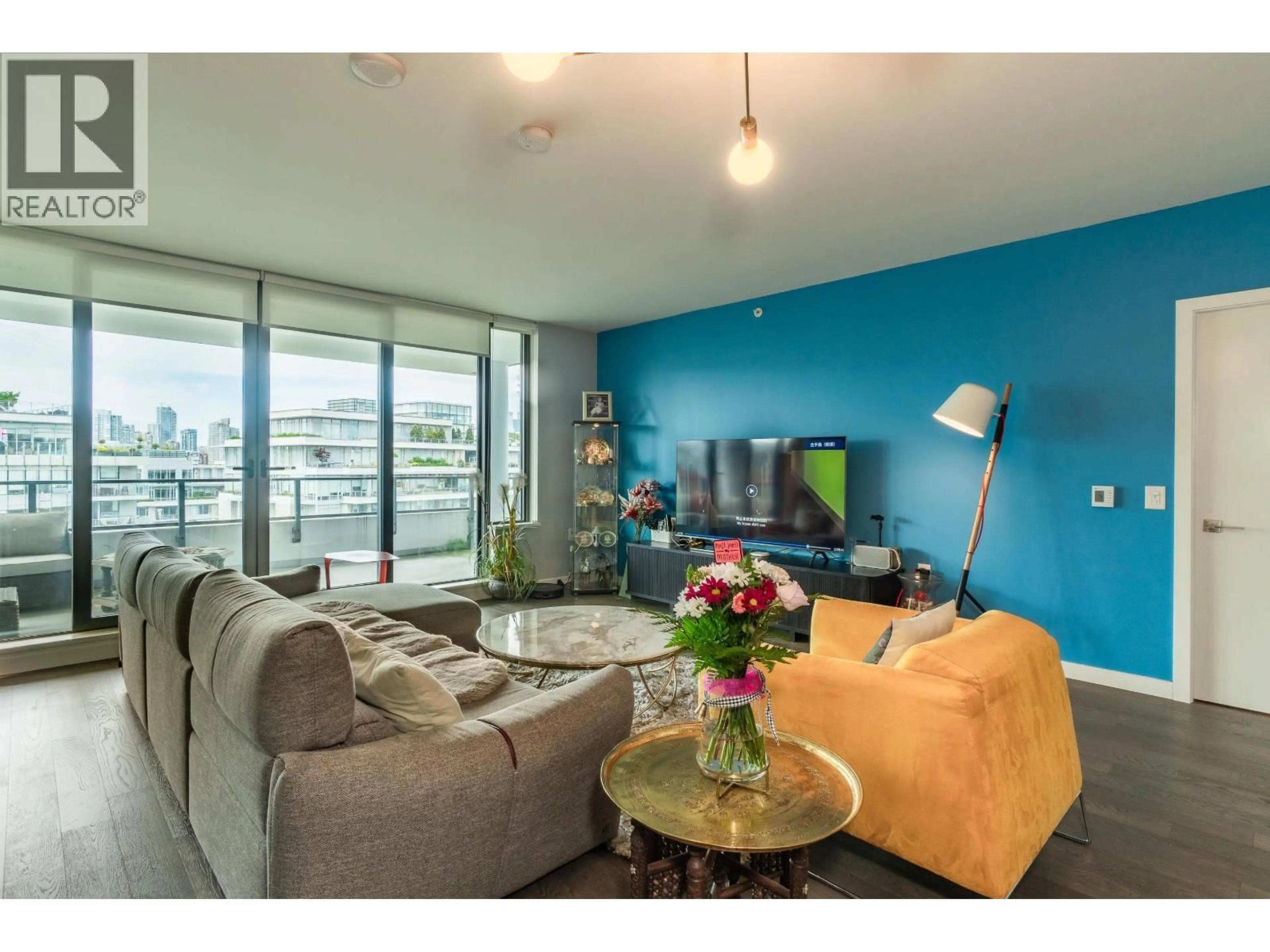 Living room with furniture, unknown for 1106 - 1688 PULLMAN PORTER STREET, Vancouver British Columbia V6A0H3
