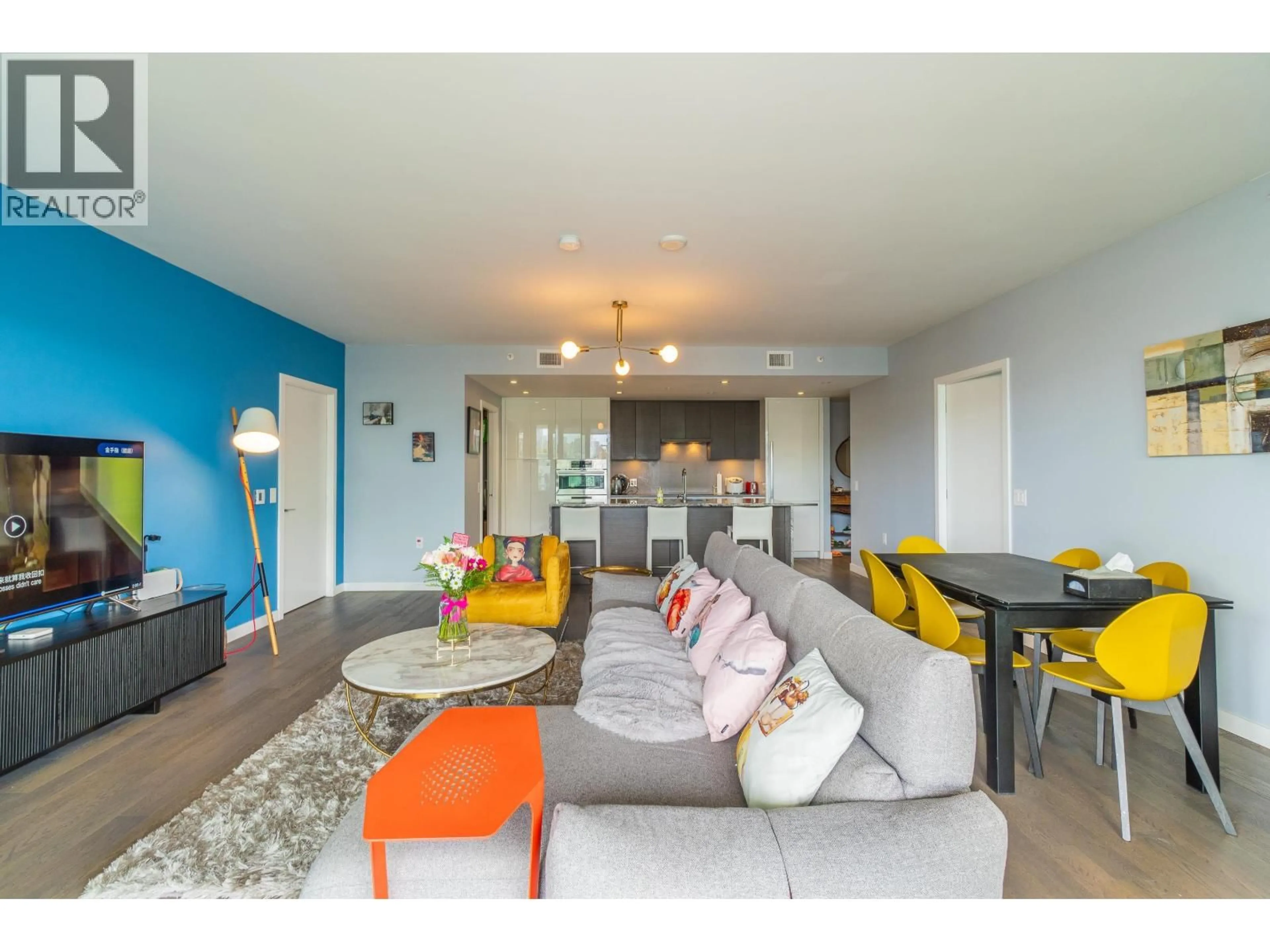 Living room with furniture, unknown for 1106 - 1688 PULLMAN PORTER STREET, Vancouver British Columbia V6A0H3