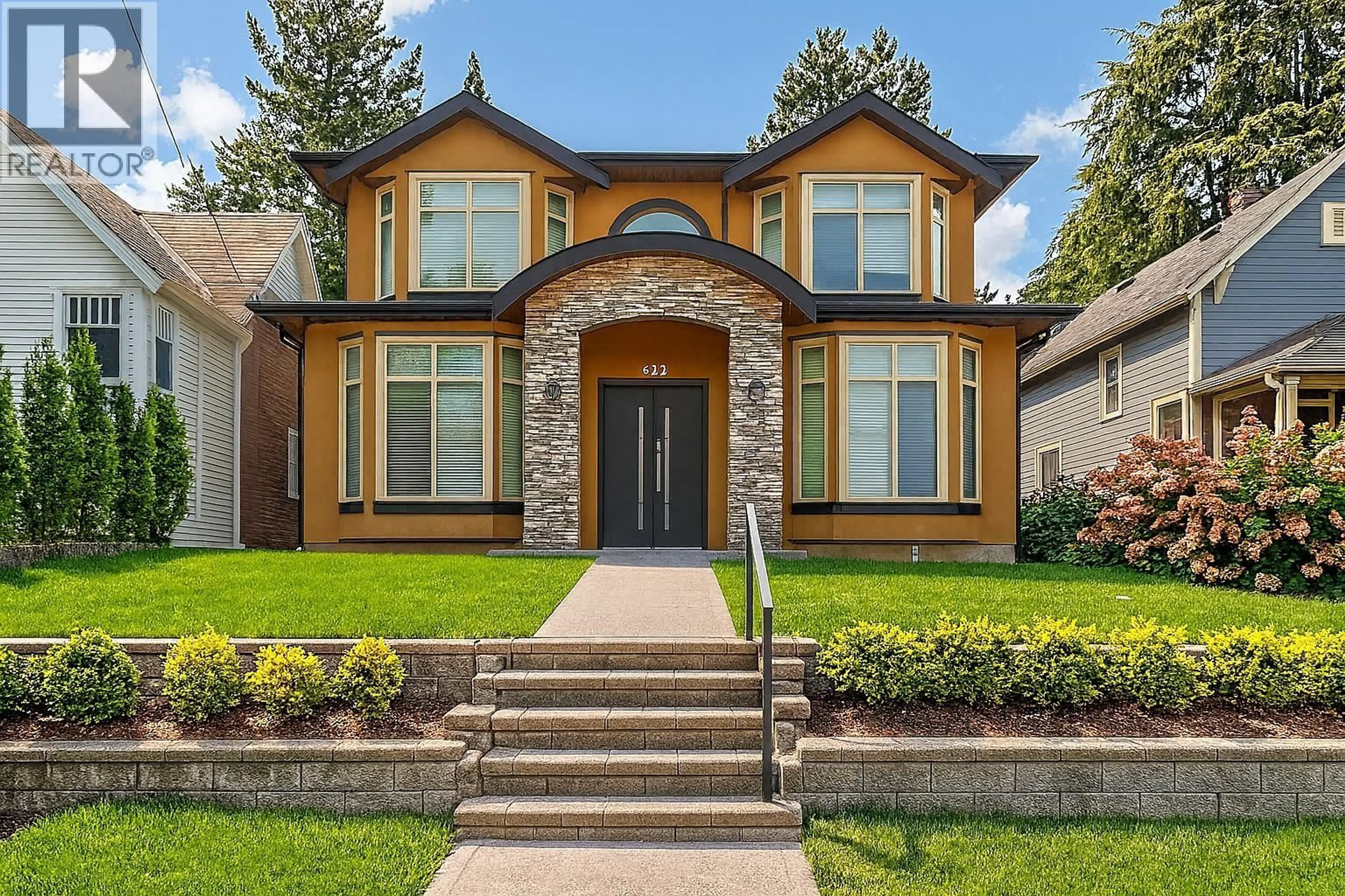 Home with brick exterior material, street for 622 COLBORNE STREET, New Westminster British Columbia V3L2C9