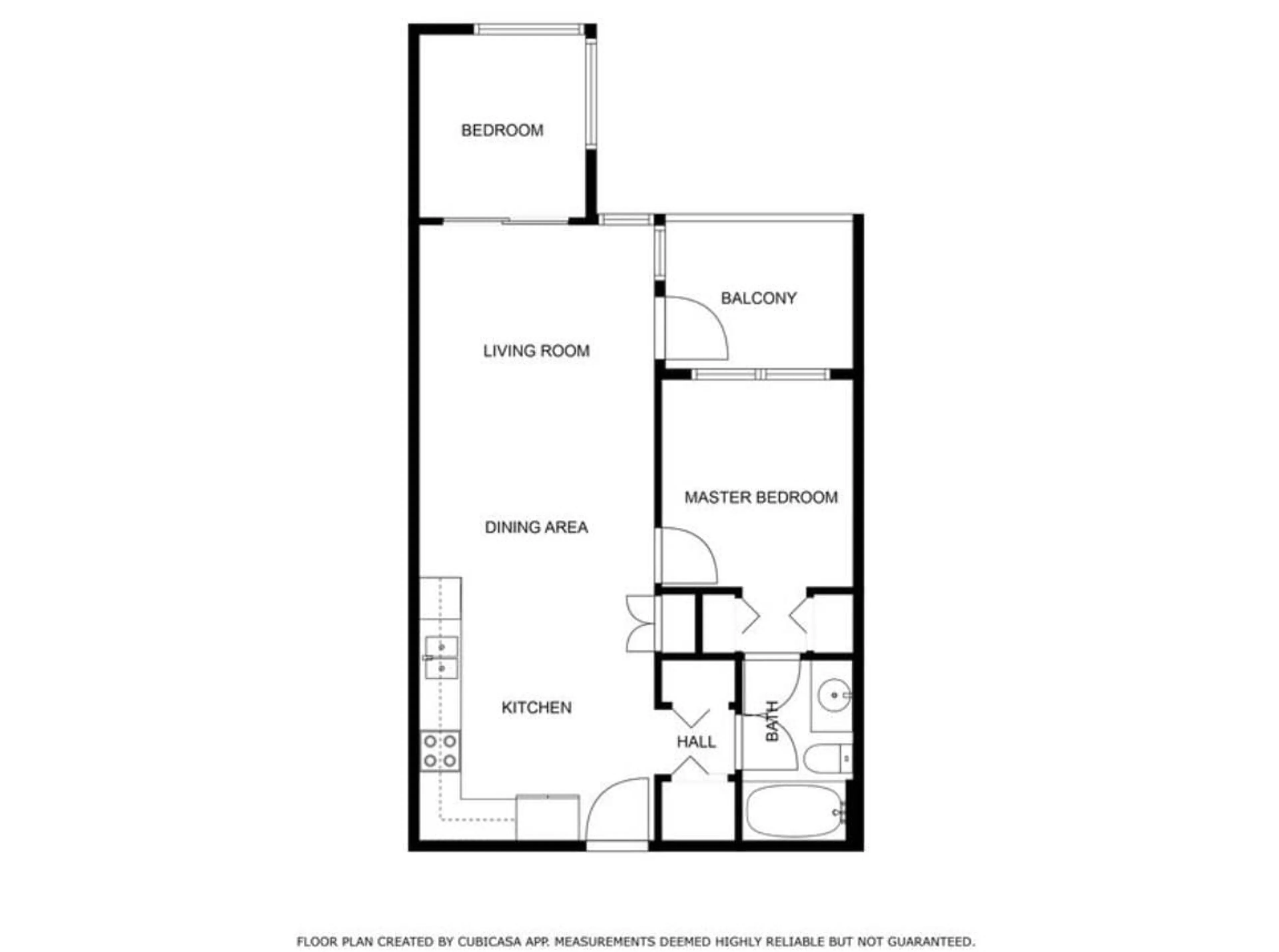 Floor plan for 202 - 13740 75A, Surrey British Columbia V3W0E8