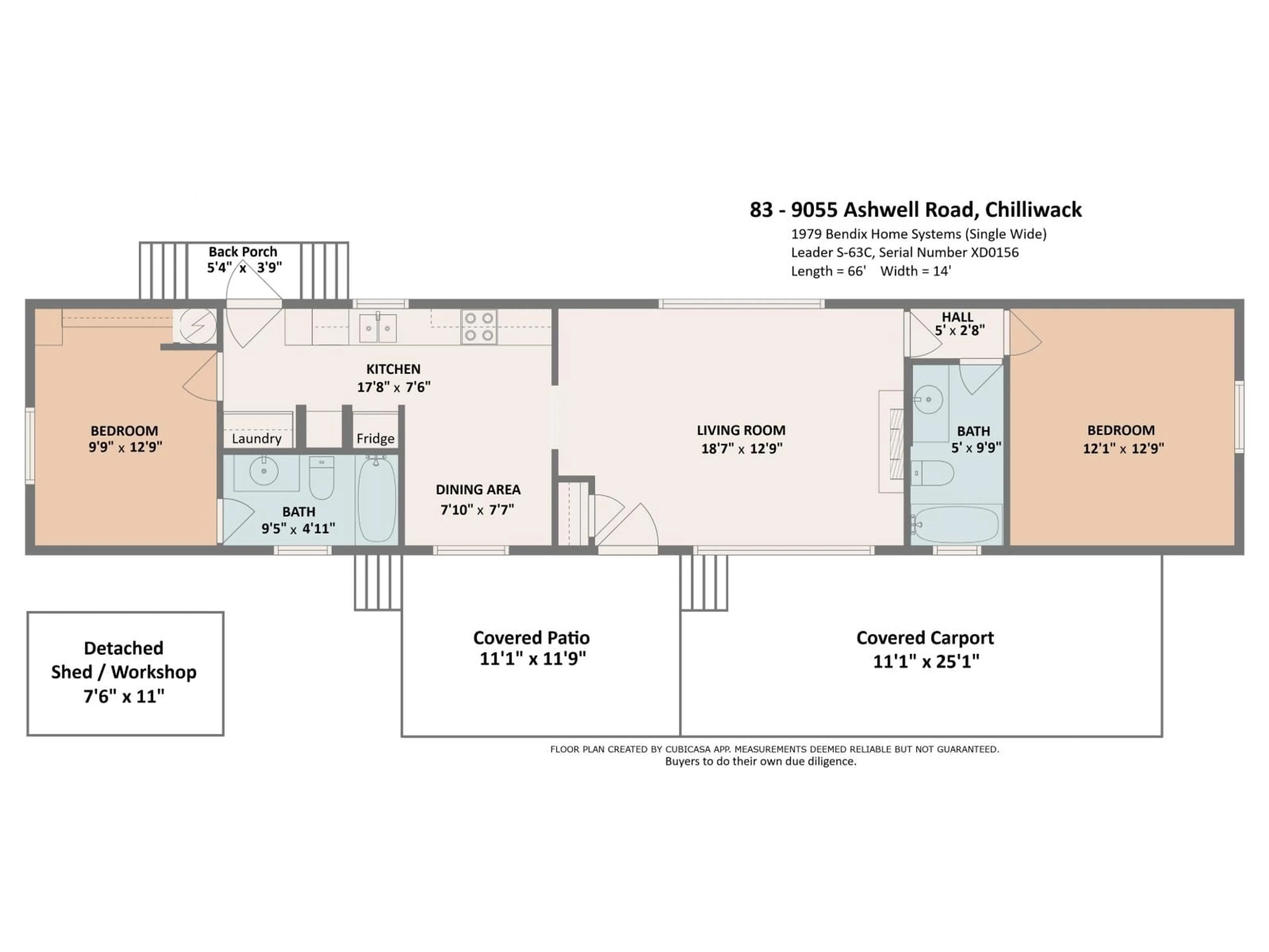 Floor plan for 83 - 9055 ASHWELL ROAD, Chilliwack British Columbia V2P7S6