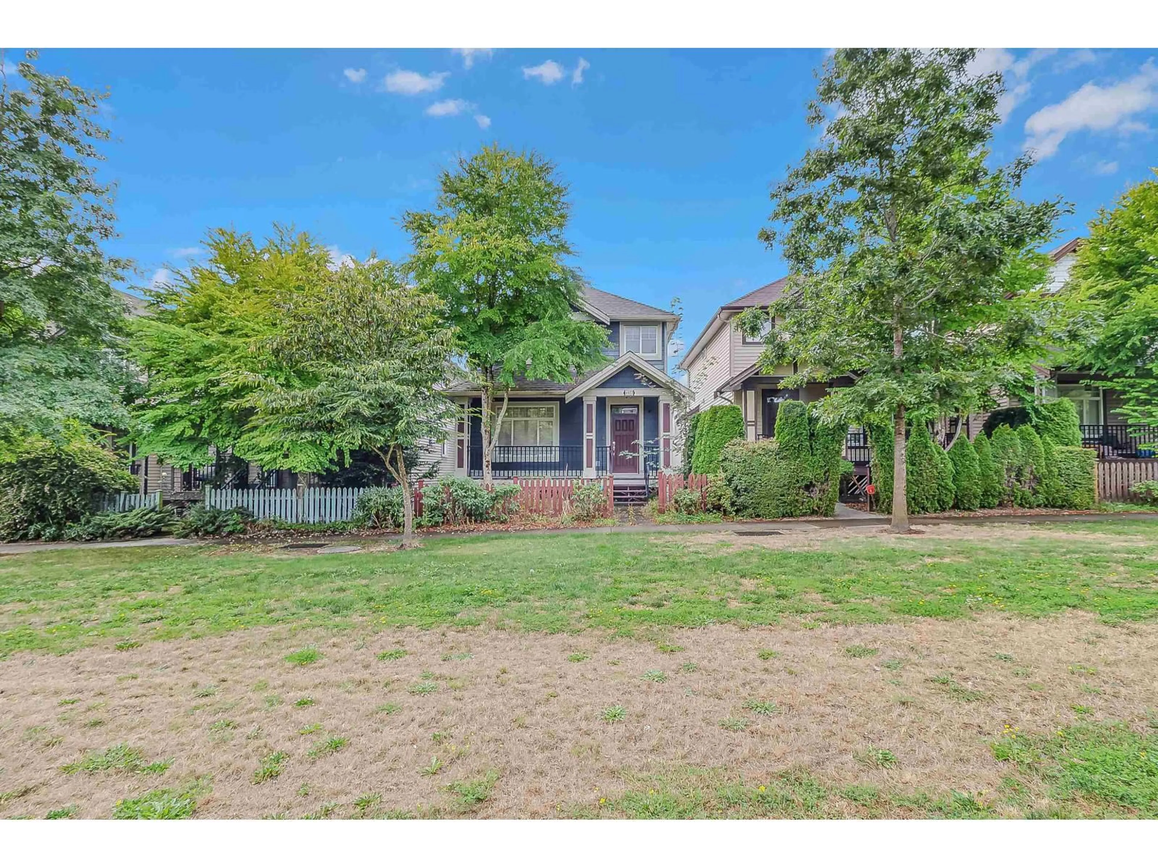 A pic from outside/outdoor area/front of a property/back of a property/a pic from drone, street for 6951 196 STREET, Surrey British Columbia V4N5Z1