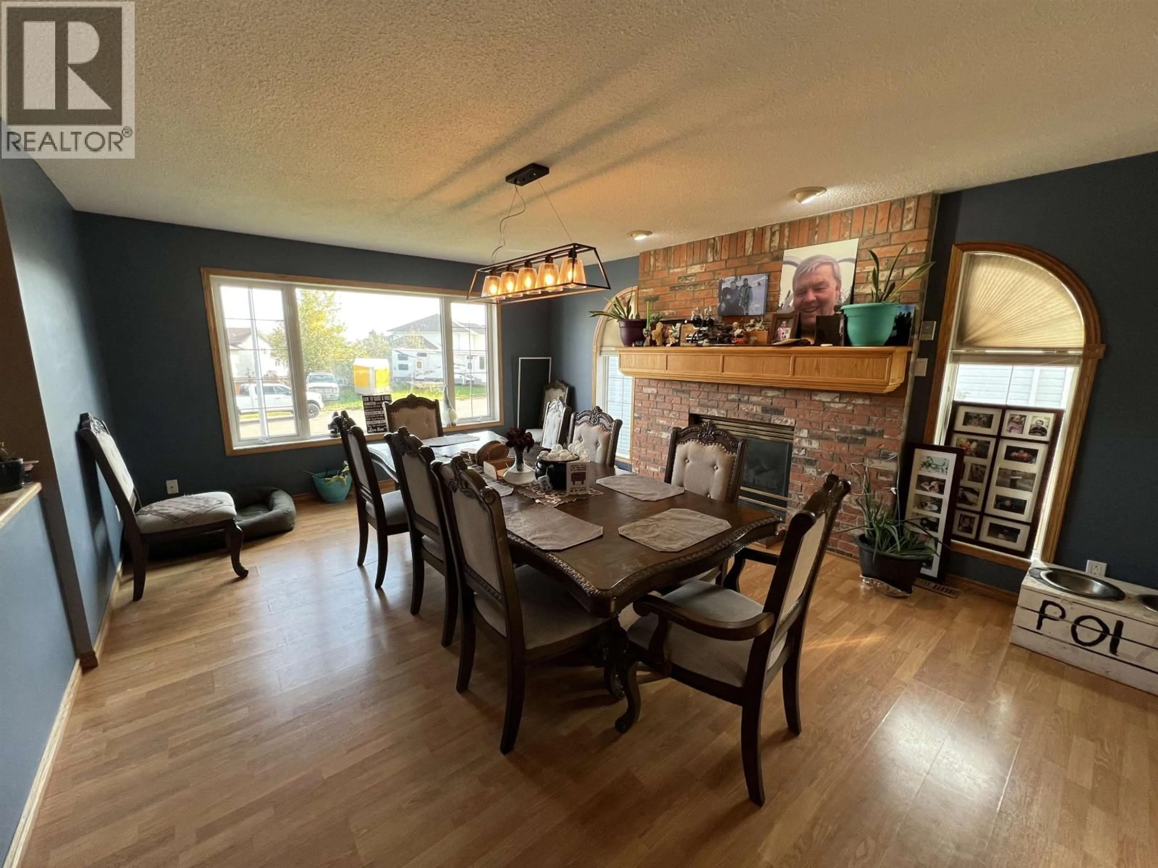 Dining room, wood/laminate floor for 5551 MAXHAMISH CRESCENT, Fort Nelson British Columbia V0C1R0
