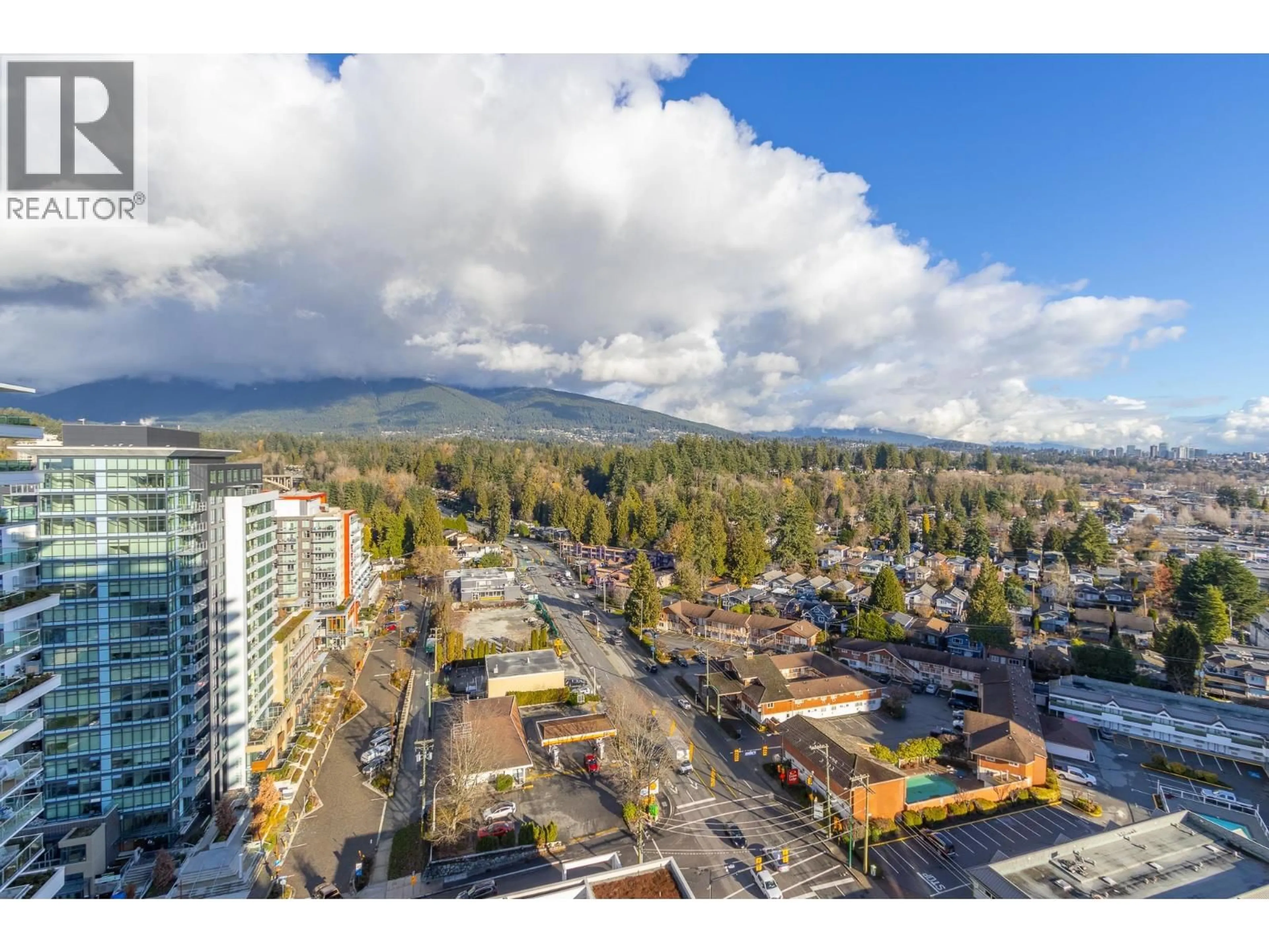 A pic from outside/outdoor area/front of a property/back of a property/a pic from drone, mountain view for 1806 - 1632 LIONS GATE LANE, North Vancouver British Columbia V7P0E2