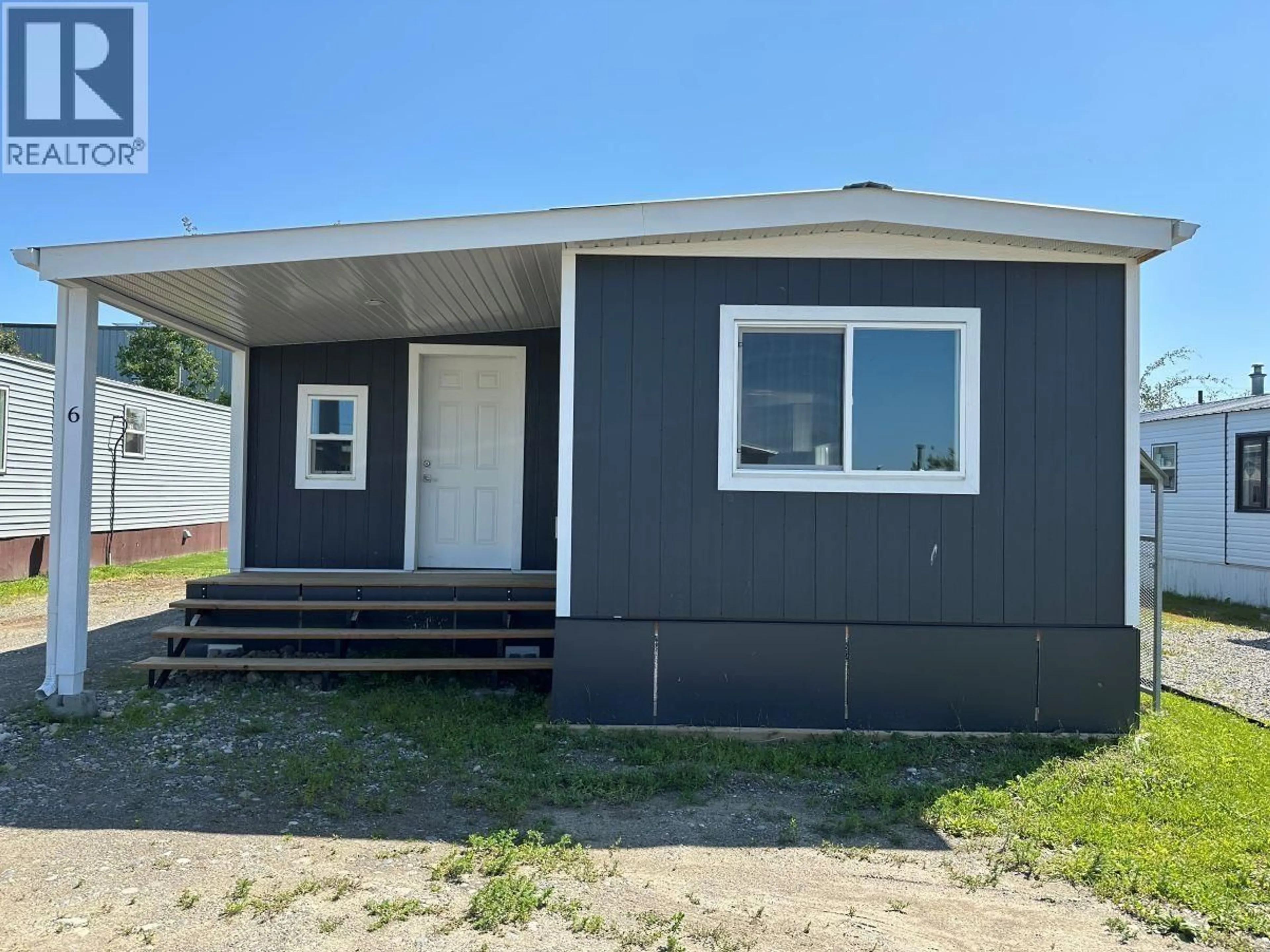 Home with vinyl exterior material, street for 6 - 6151 GAUTHIER ROAD, Prince George British Columbia V2N5M5