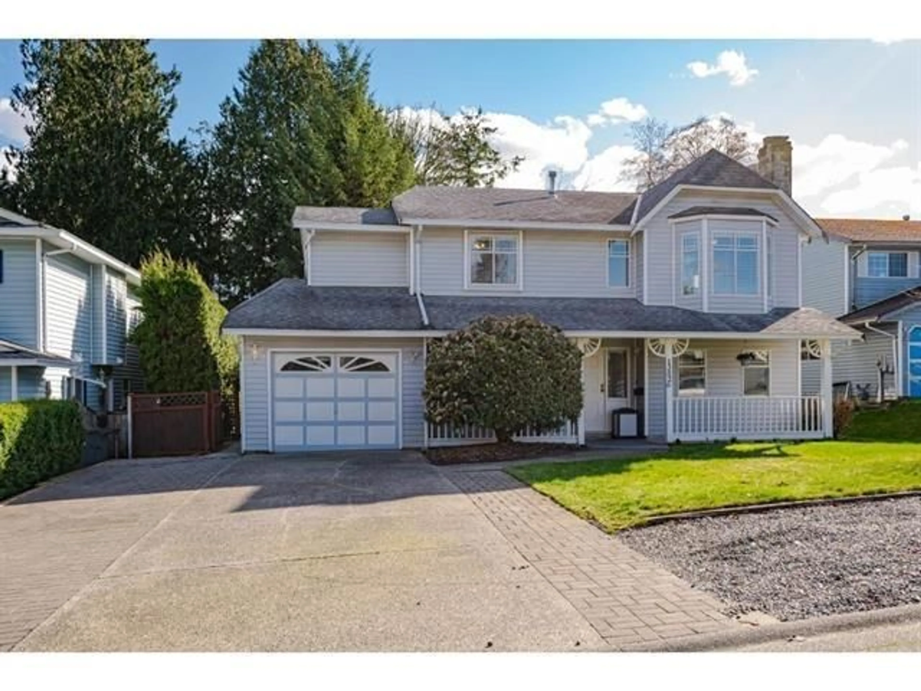 Home with vinyl exterior material, street for 13526 64A, Surrey British Columbia V3W9H7