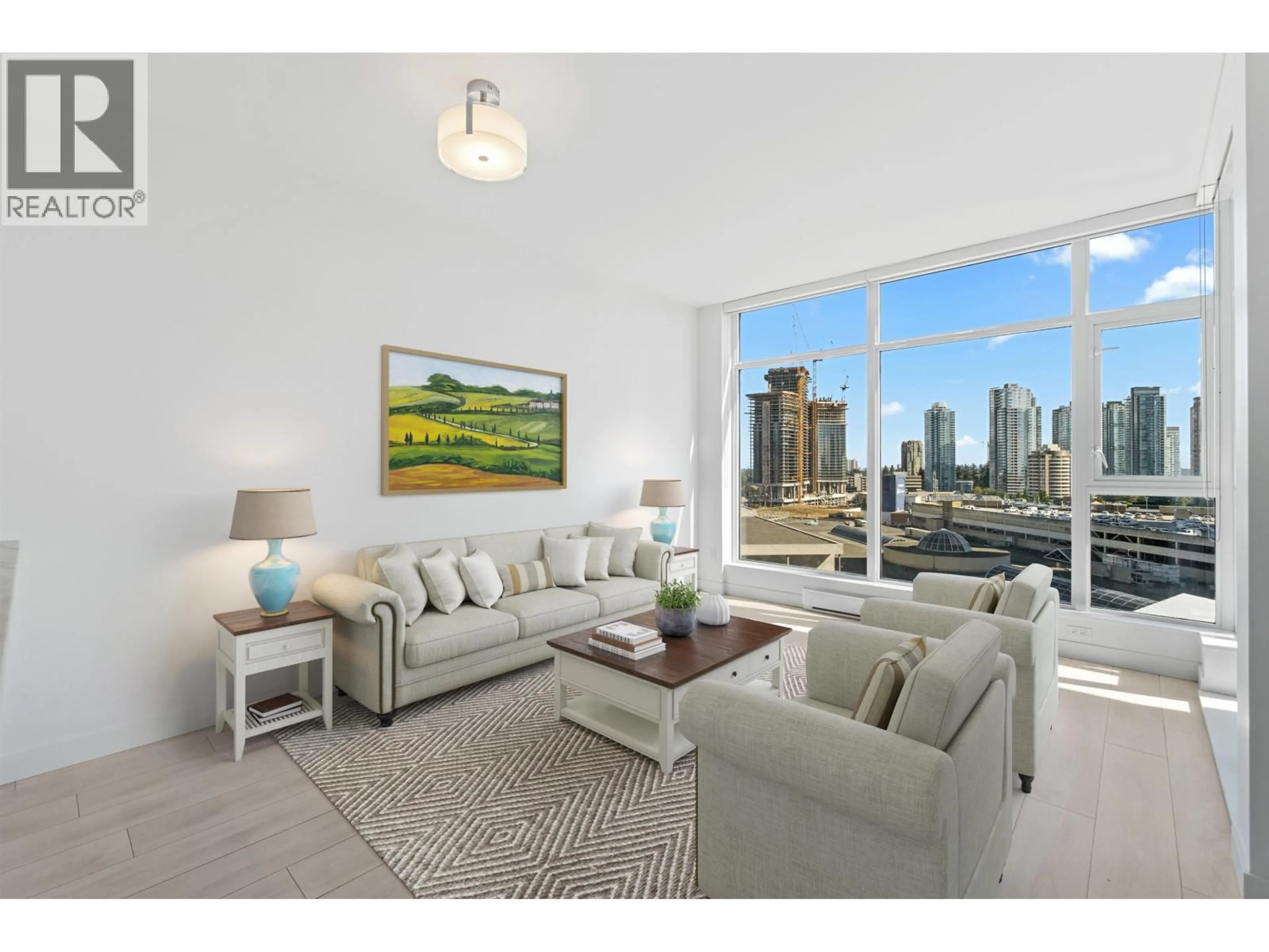 Living room with furniture, unknown for 1501 - 6098 STATION STREET, Burnaby British Columbia V5H0H4