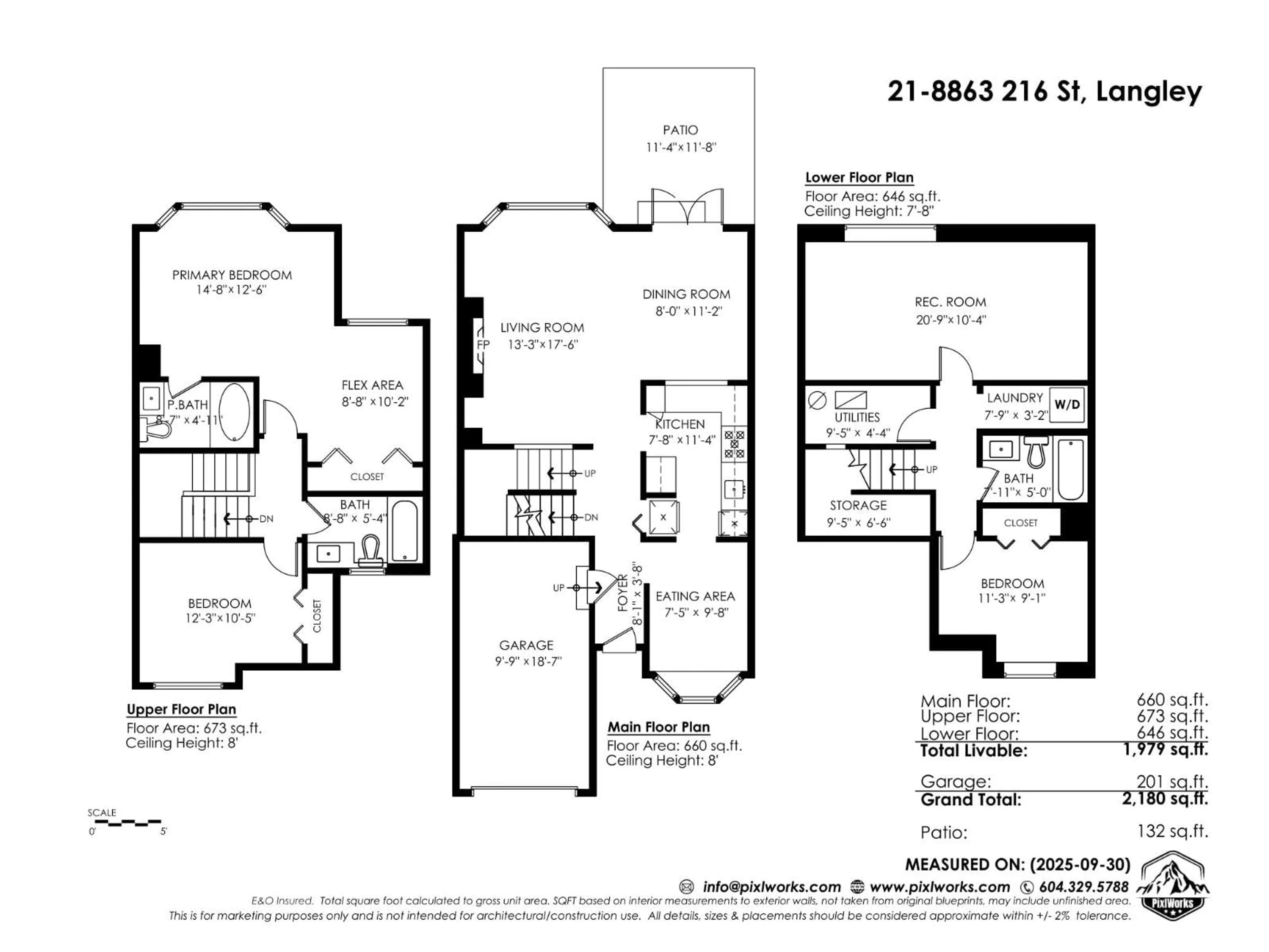 Floor plan for 21 - 8863 216, Langley British Columbia V1M2G9