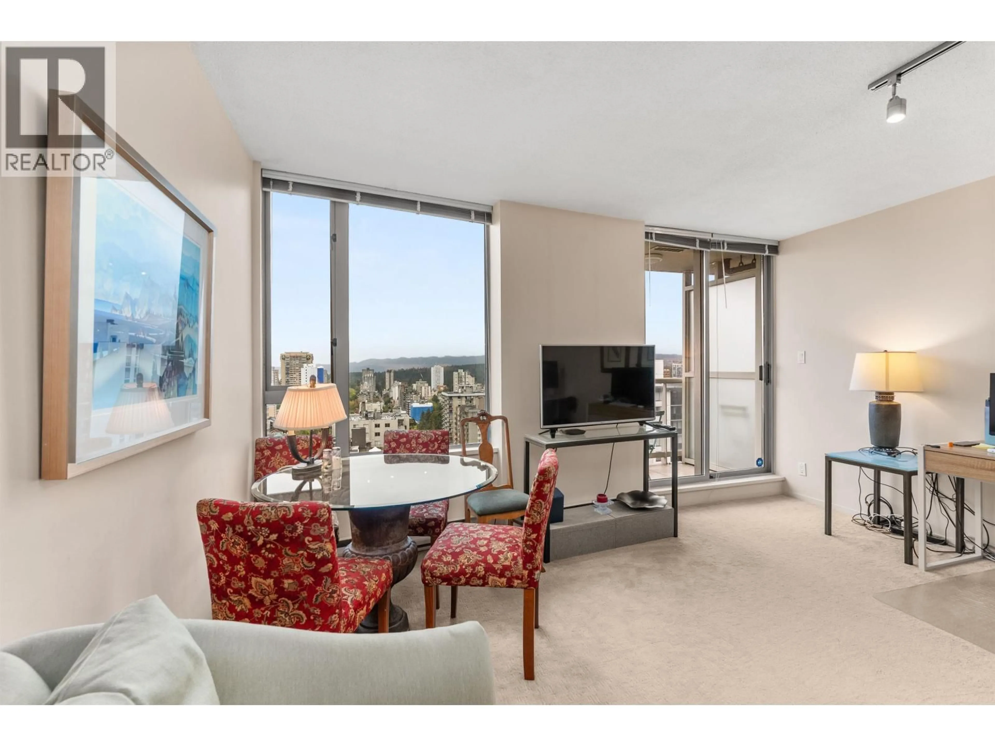 Living room with furniture, unknown for 1607 - 1277 NELSON STREET, Vancouver British Columbia V6E4M8