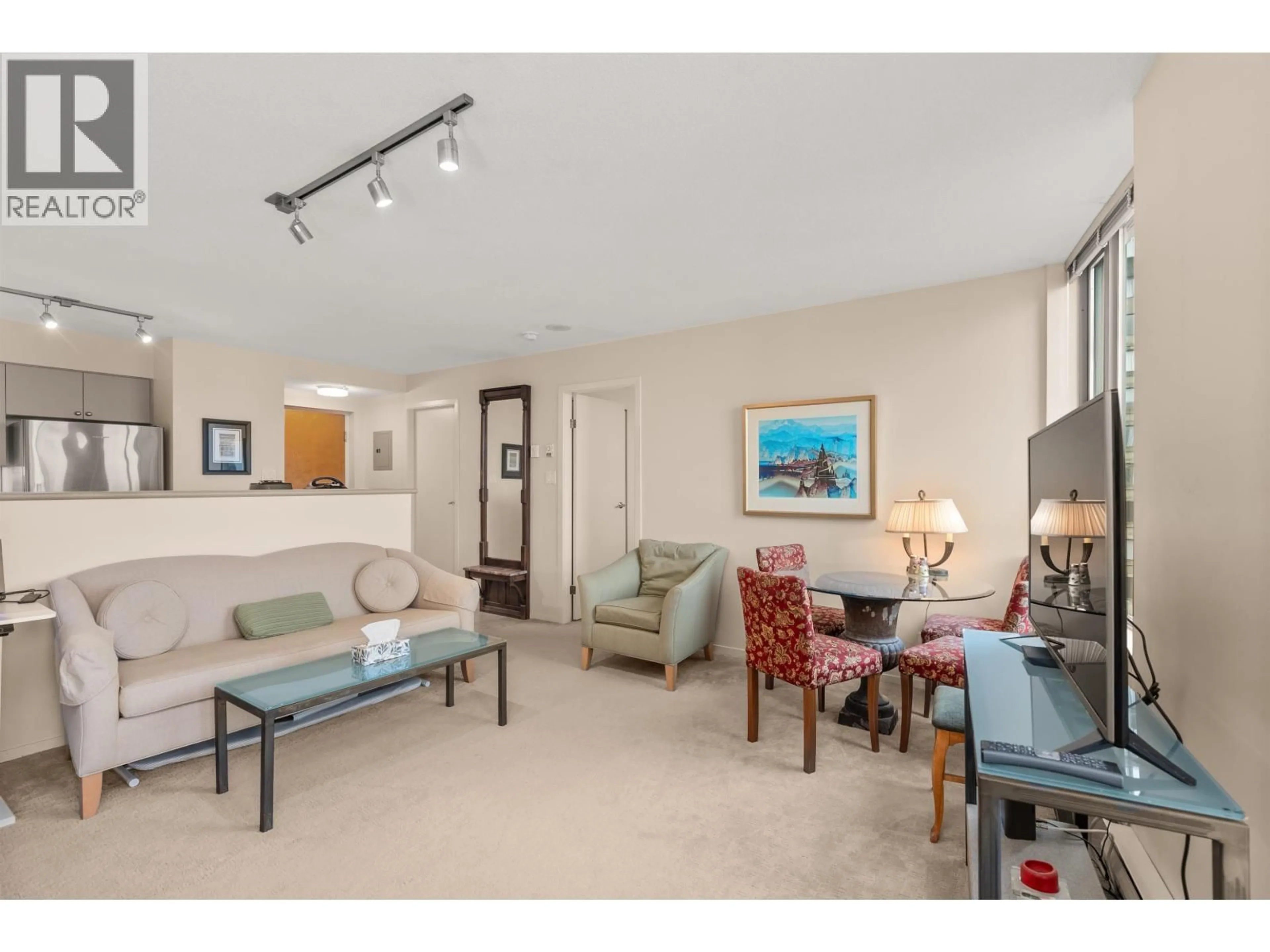 Living room with furniture, unknown for 1607 - 1277 NELSON STREET, Vancouver British Columbia V6E4M8