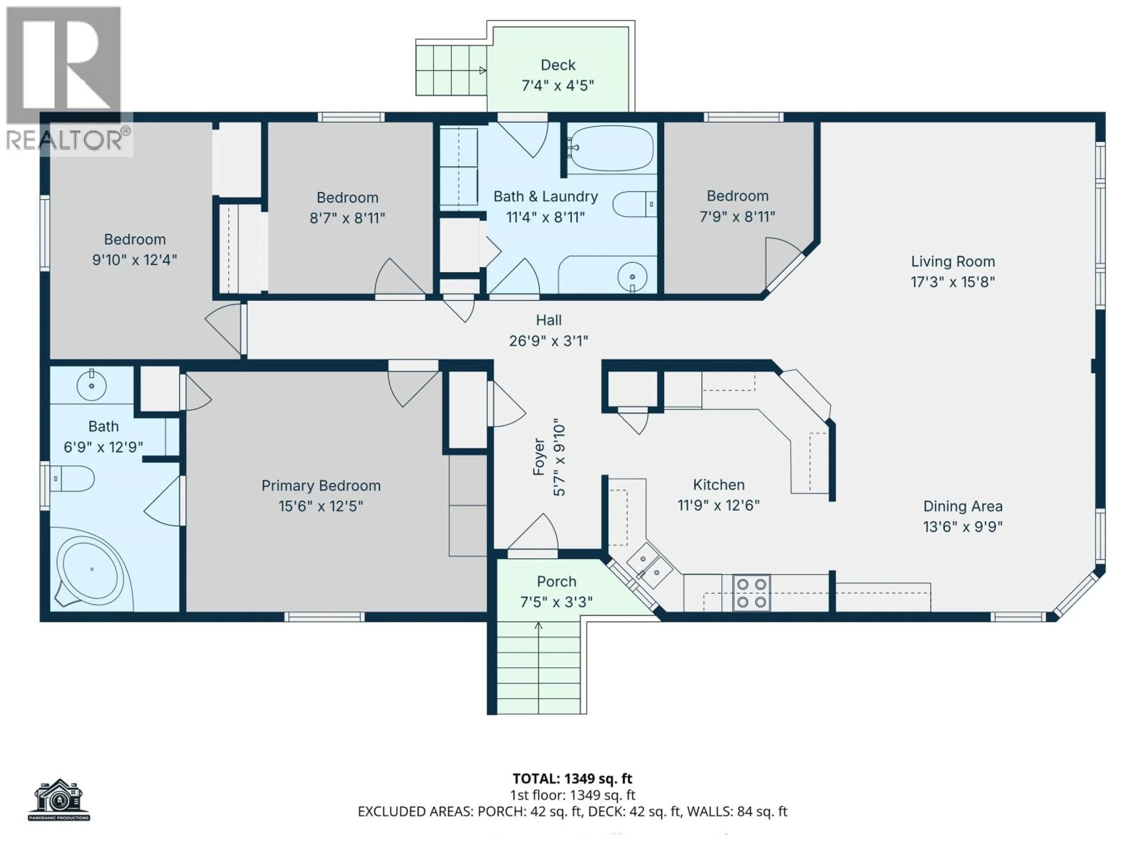 Floor plan for 214 LONGHORN DRIVE, Williams Lake British Columbia V2G4T7
