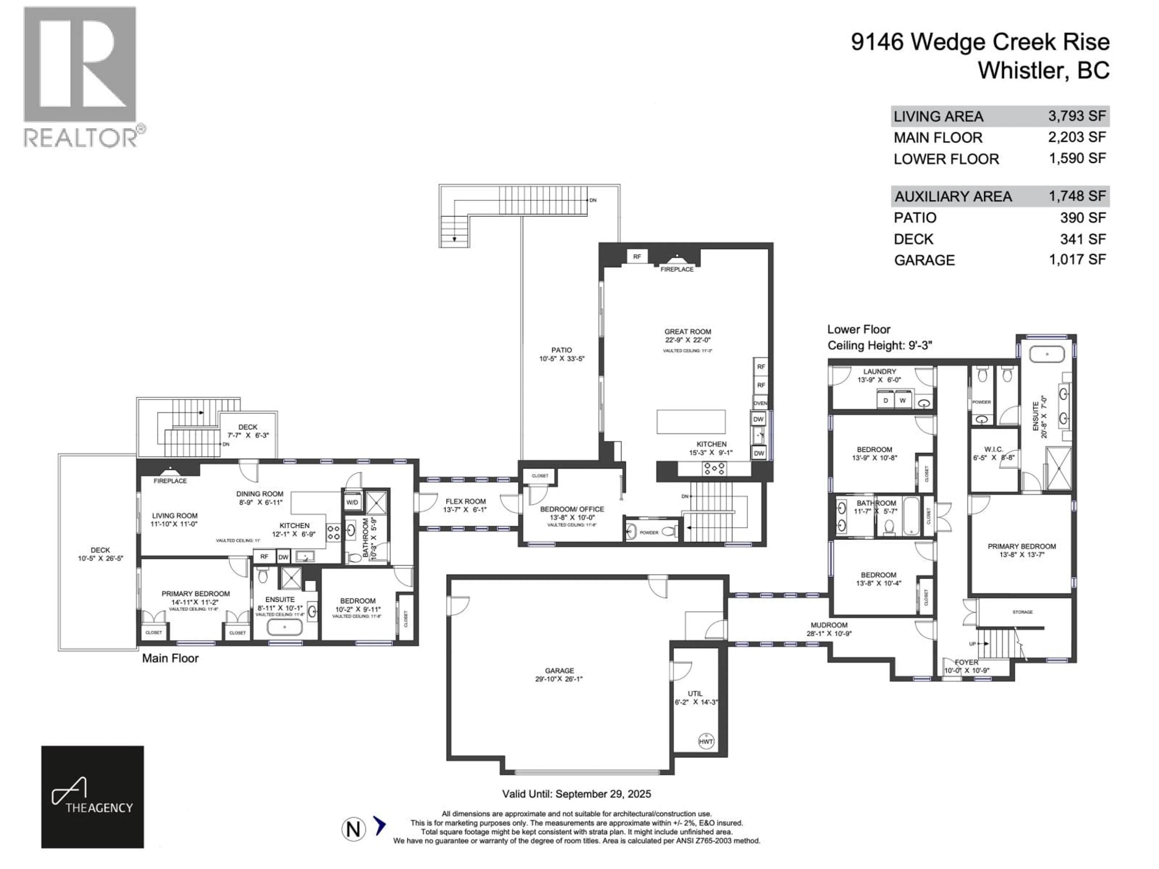 Floor plan for 9146 WEDGE CREEK RISE, Whistler British Columbia V8E1M1