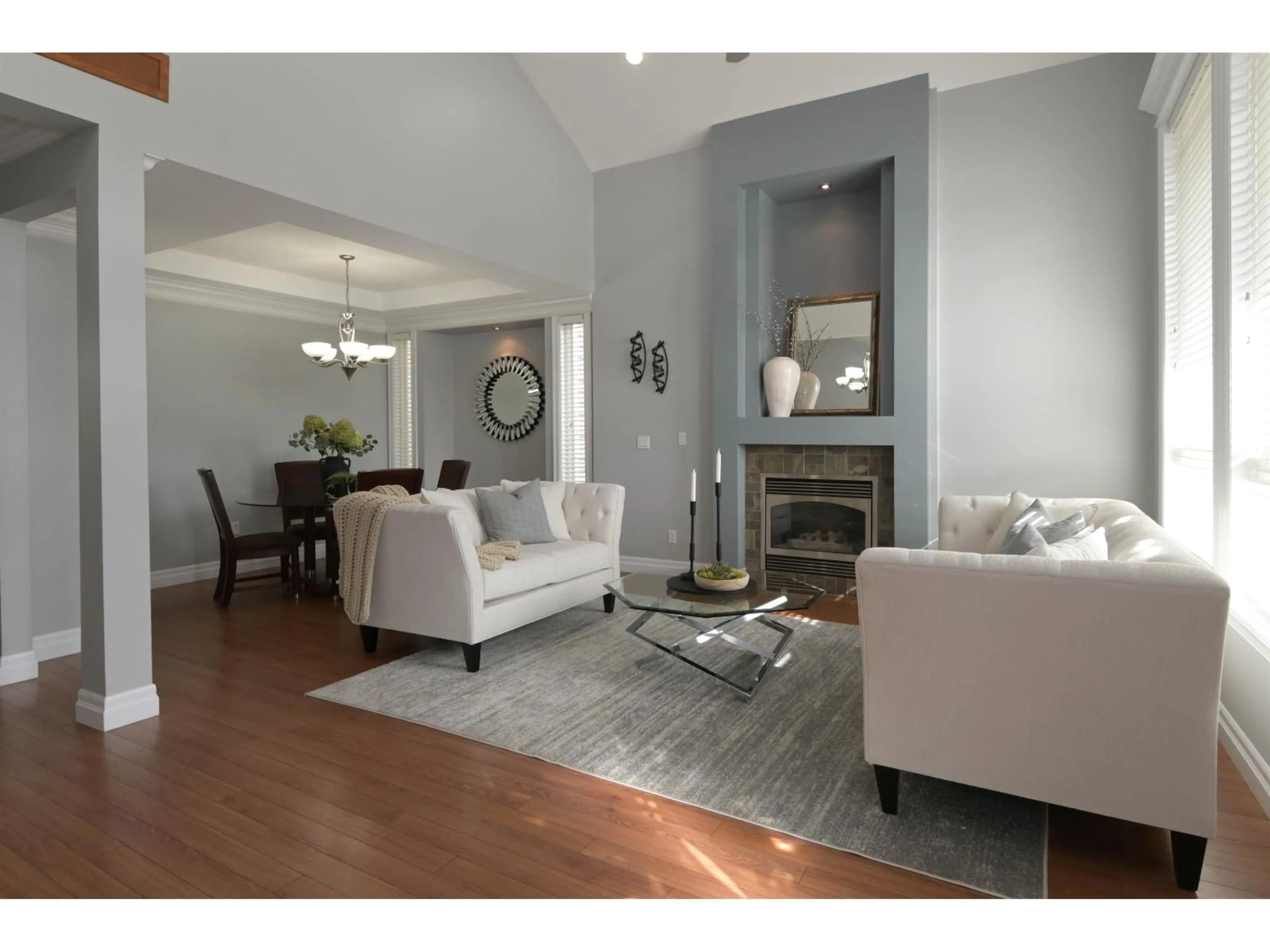 Living room with furniture, unknown for 6351 167B, Surrey British Columbia V3S1X3