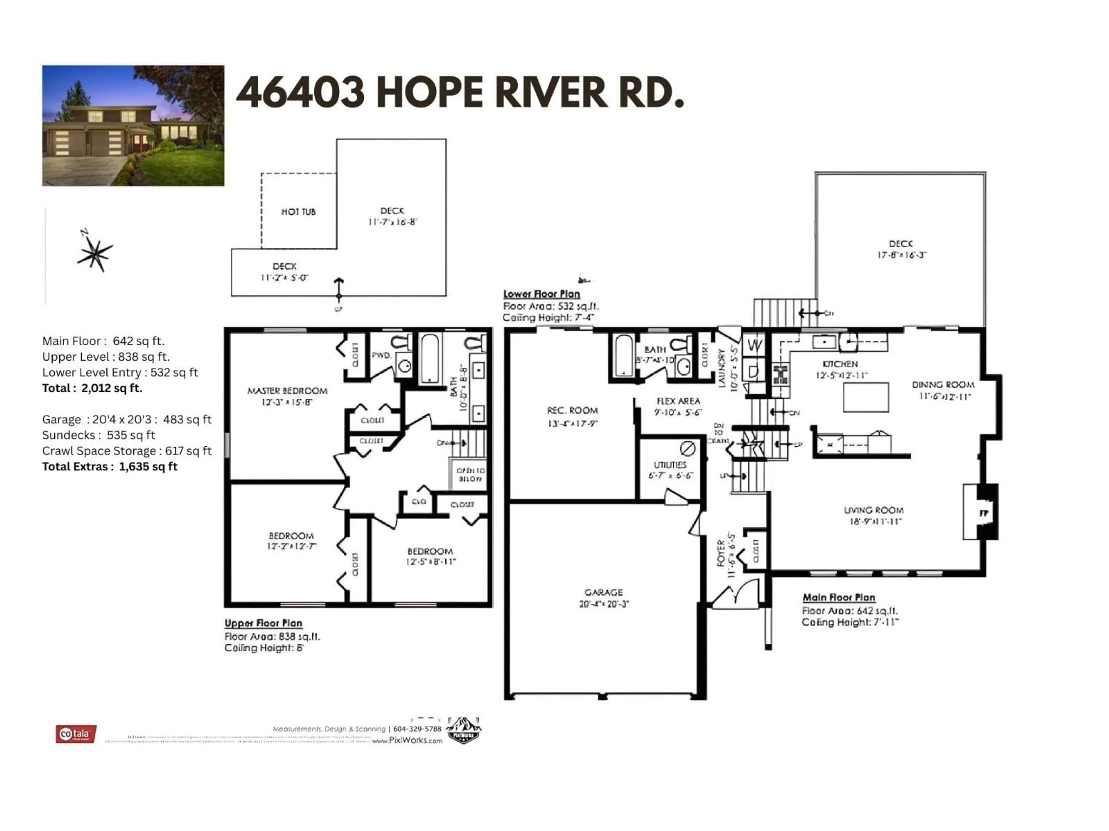 Floor plan for 46403 HOPE RIVER ROAD, Chilliwack British Columbia V2P3P4