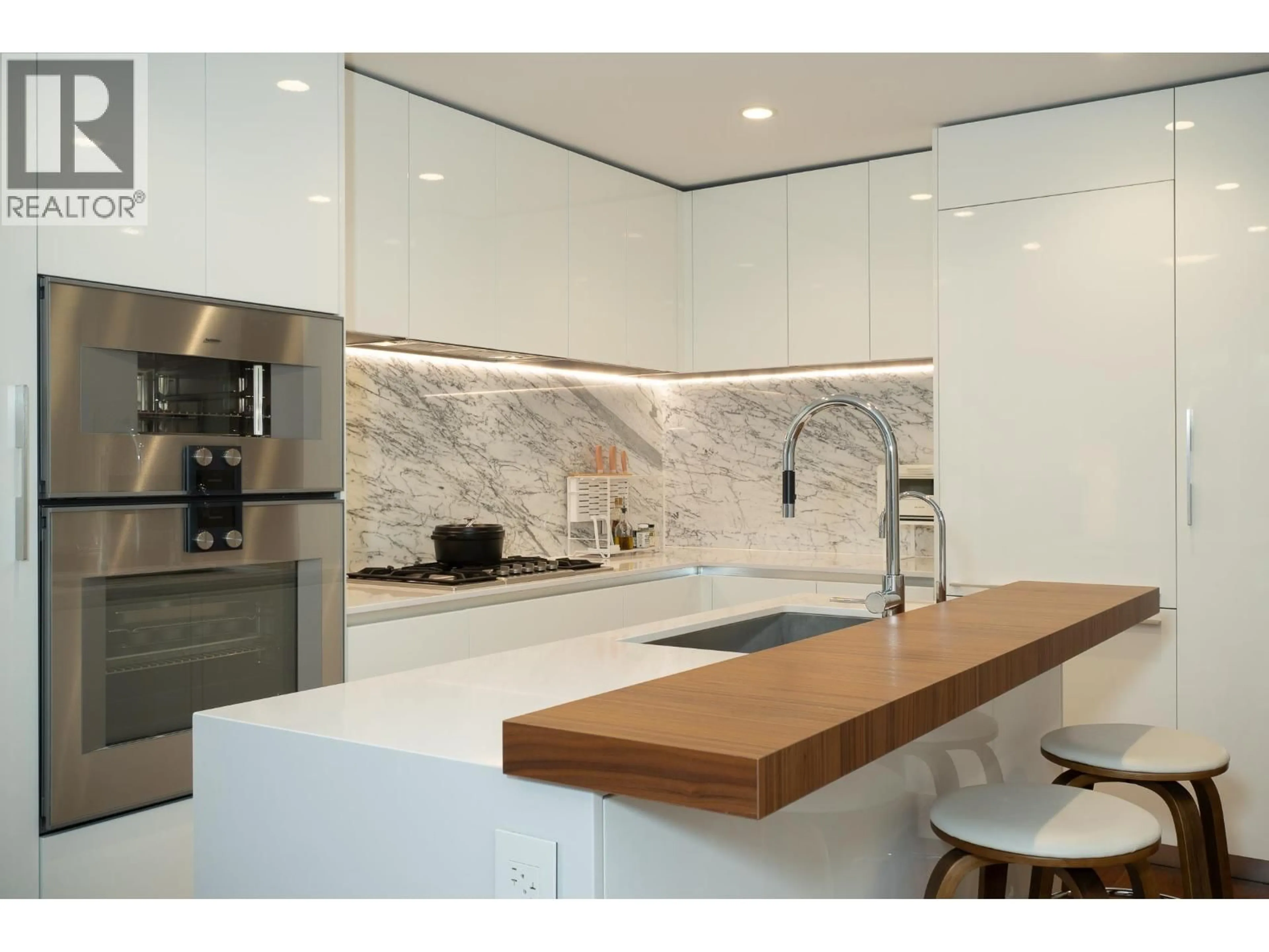Contemporary kitchen, ceramic/tile floor for 105 - 7428 ALBERTA STREET, Vancouver British Columbia V5X0J5