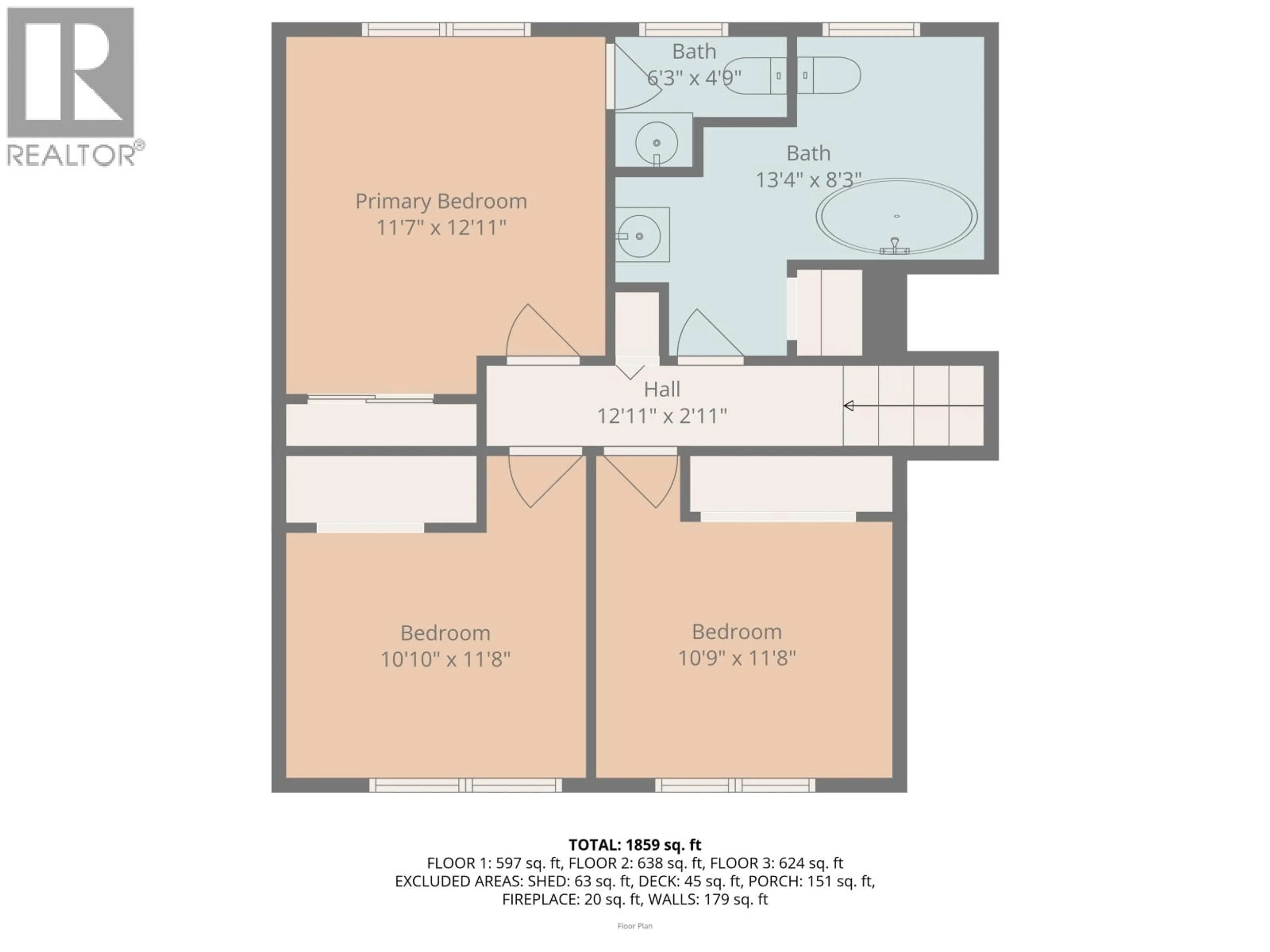 Floor plan for 6190 GISCOME ROAD, Prince George British Columbia V2N6T4