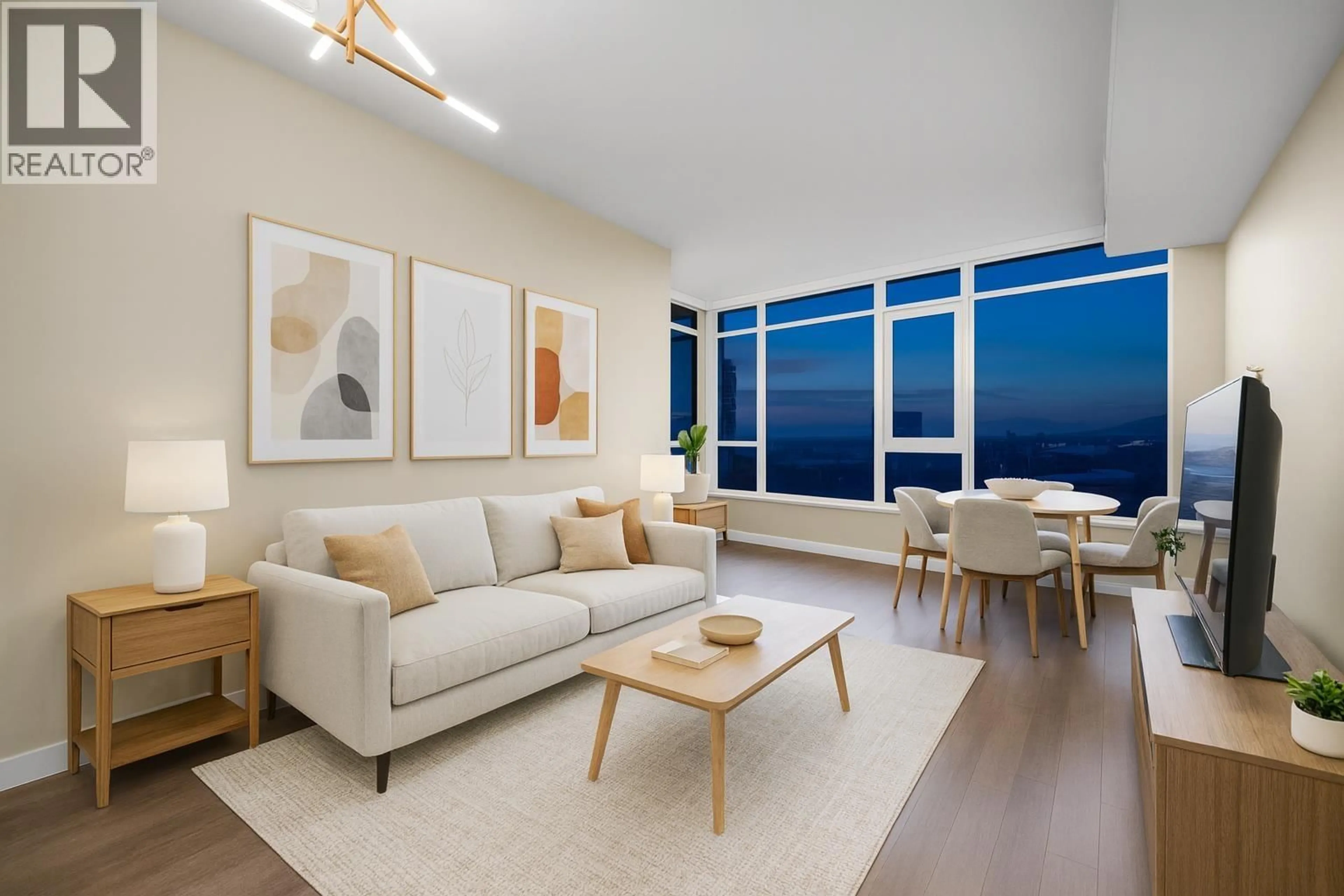Living room with furniture, unknown for 3106 - 4508 HAZEL STREET, Burnaby British Columbia V5H0E4
