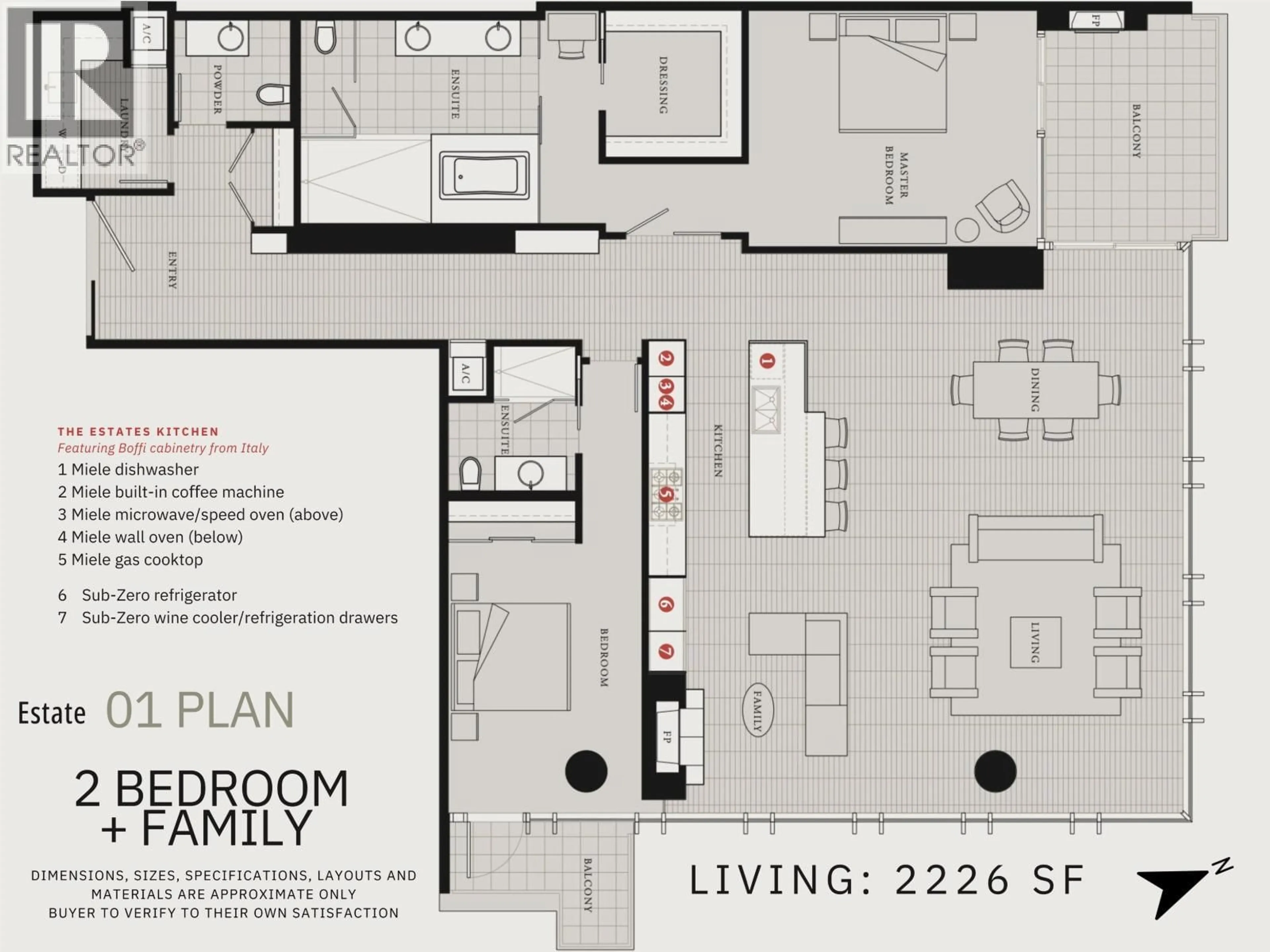 Floor plan for 2701 - 1011 CORDOVA STREET, Vancouver British Columbia V6C0B2