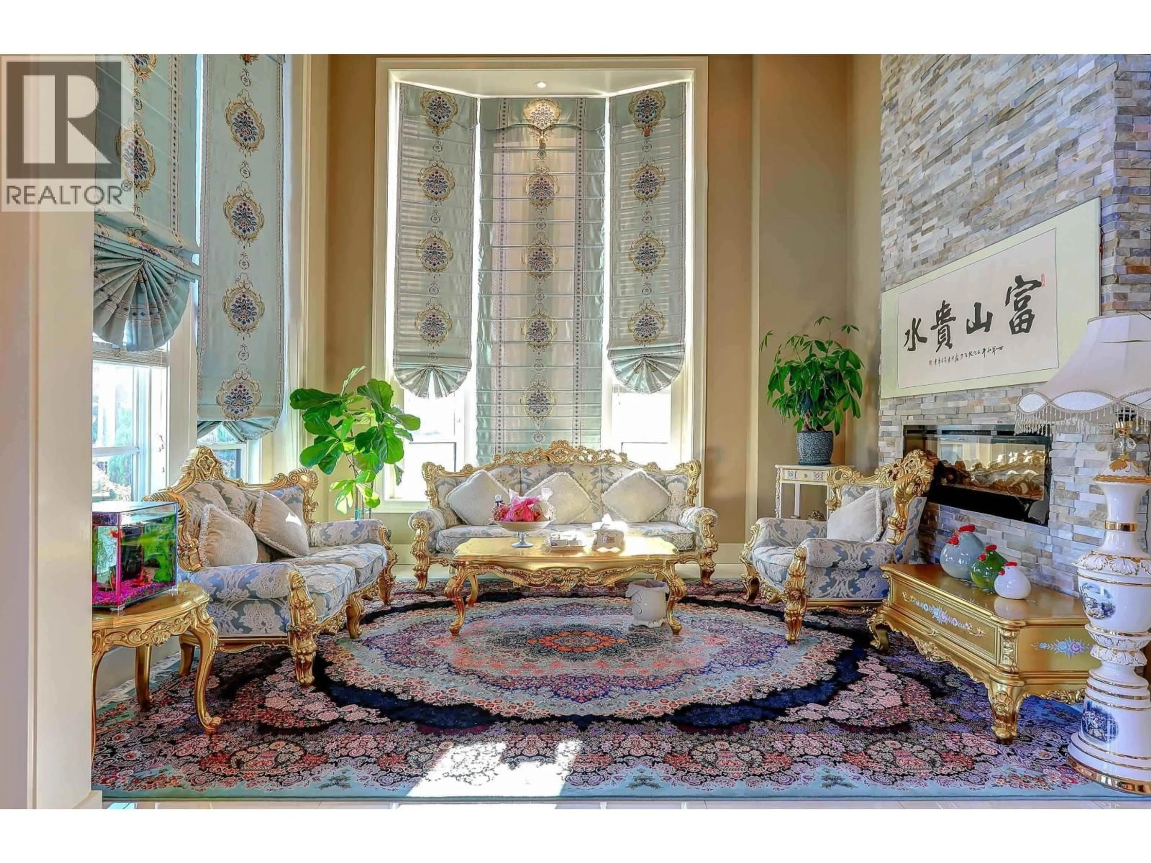 Living room with furniture, carpet floor for 8899 CARRICK ROAD, Richmond British Columbia V7C5J7