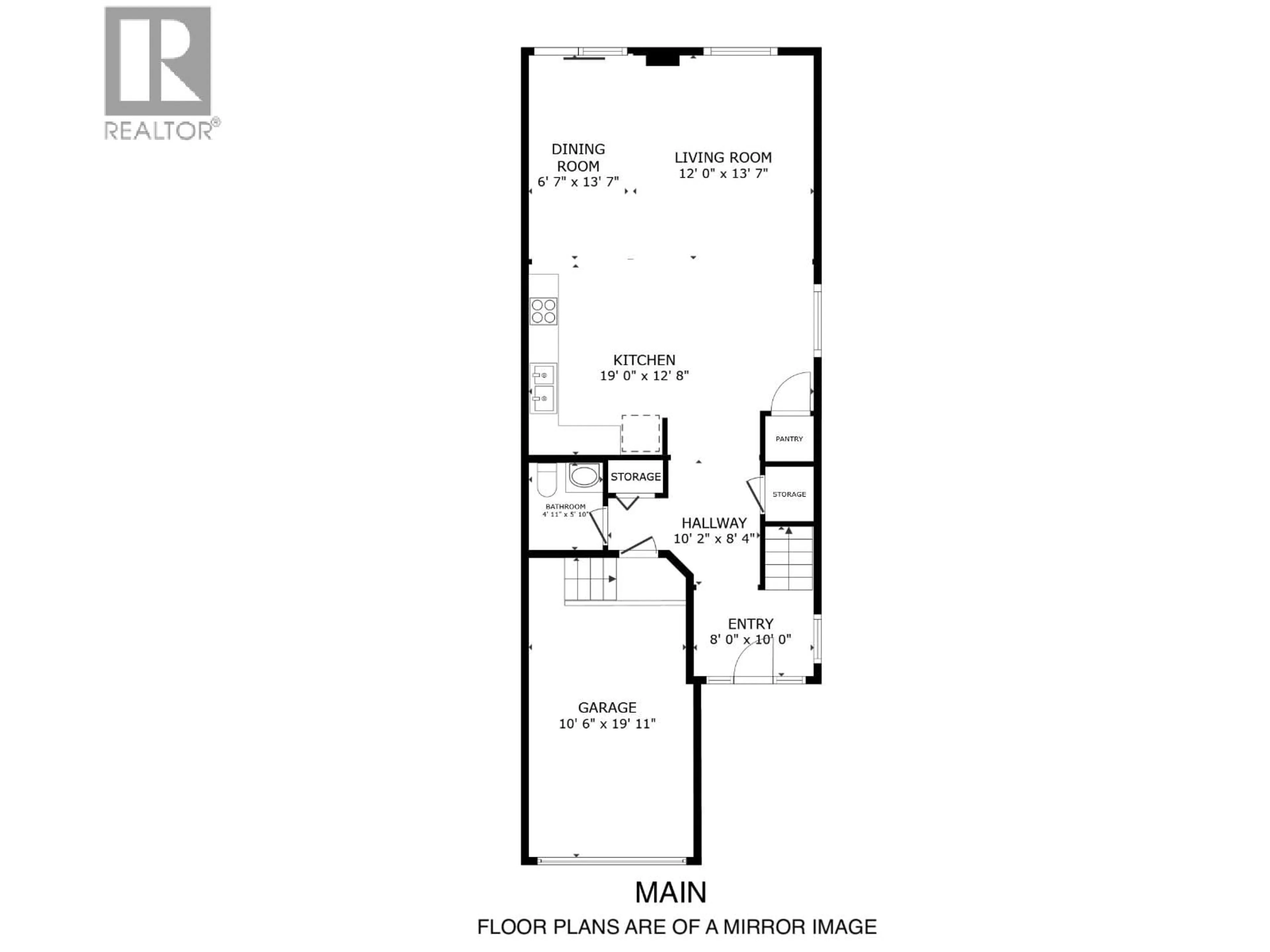 Floor plan for 11018 104A AVENUE, Fort St. John British Columbia V1J0J3