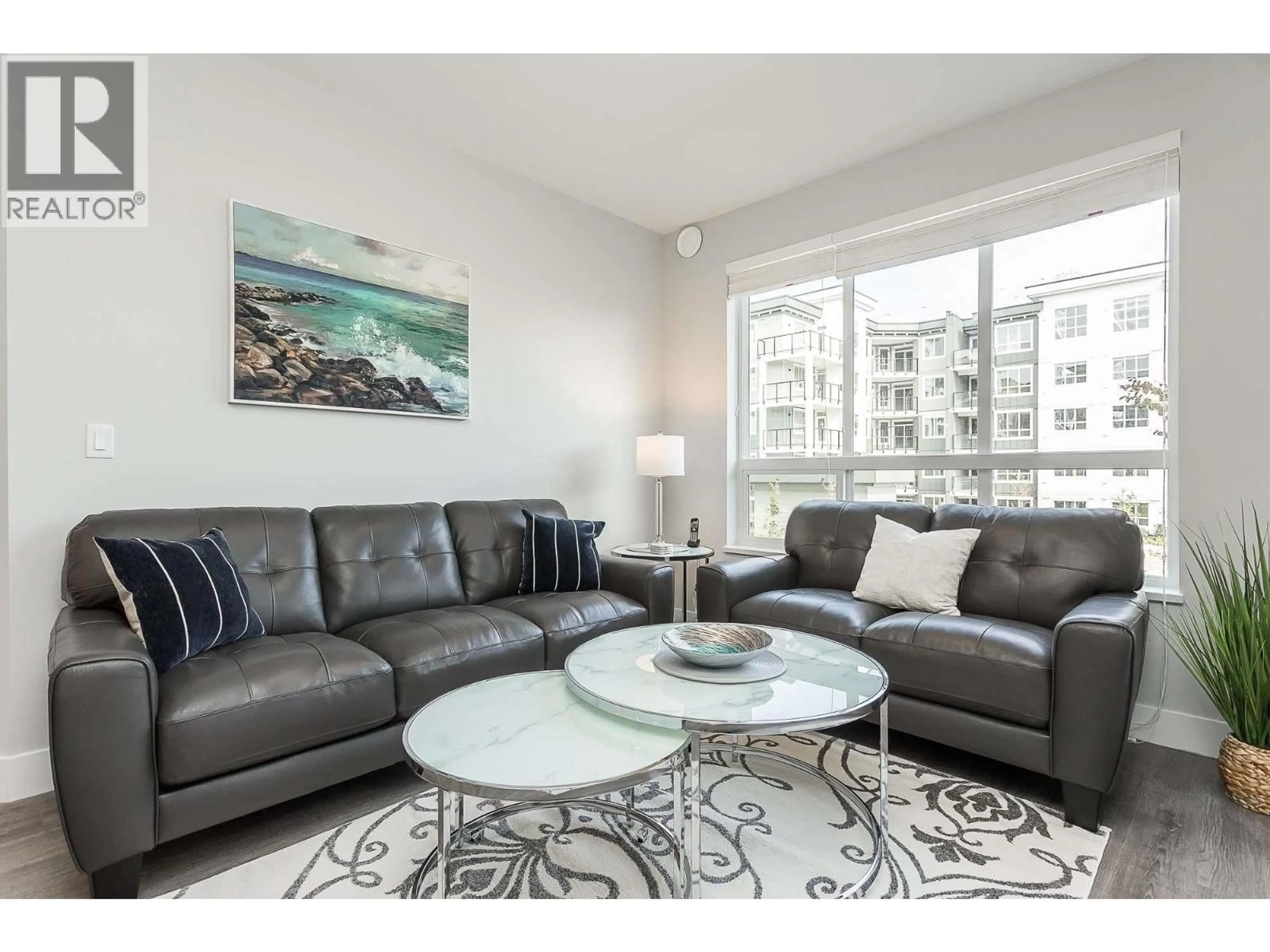 Living room with furniture, unknown for 4317 - 2180 KELLY AVENUE, Port Coquitlam British Columbia V3C0L1