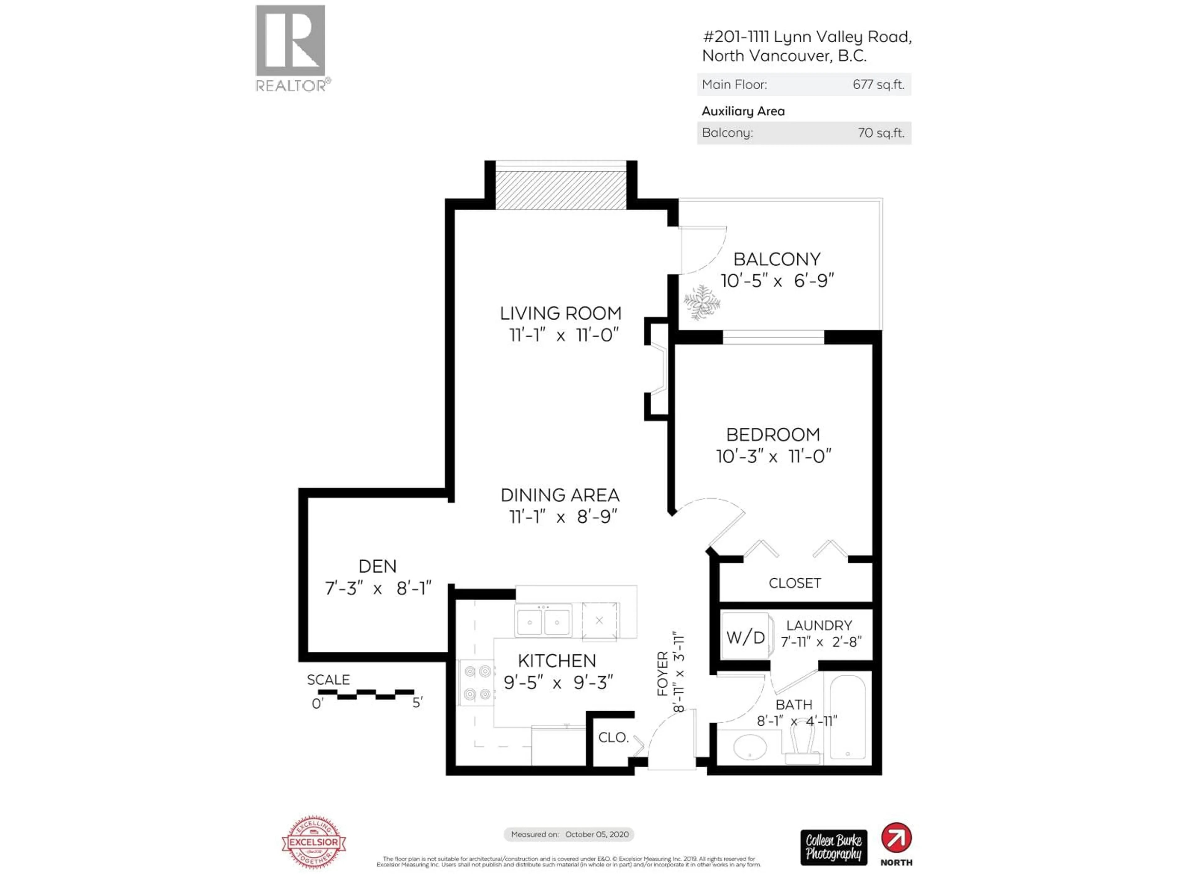 Floor plan for 201 - 1111 LYNN VALLEY ROAD, North Vancouver British Columbia V7J3V4