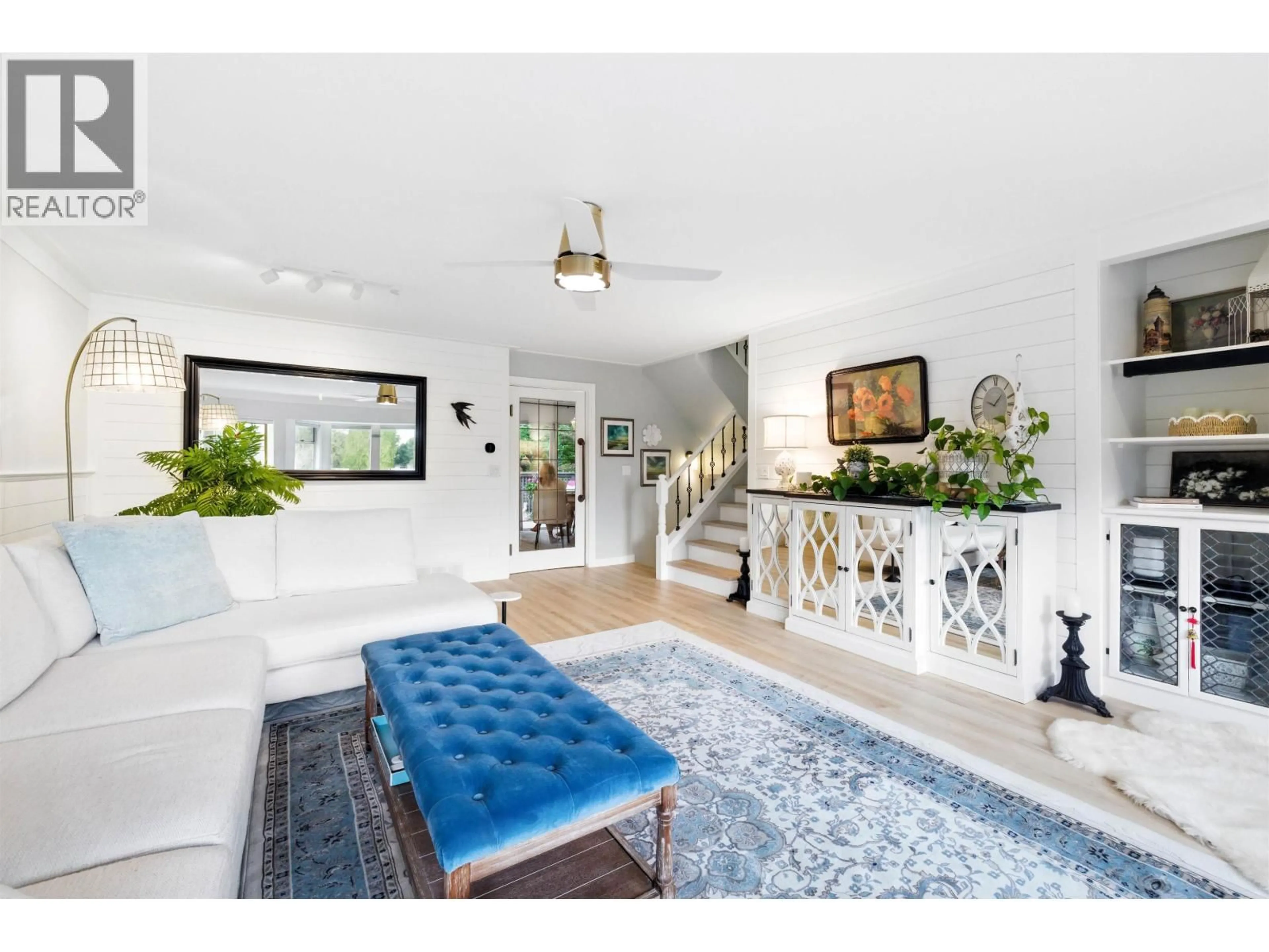 Living room with furniture, unknown for 8885 LARKFIELD DRIVE, Burnaby British Columbia V5A4L3