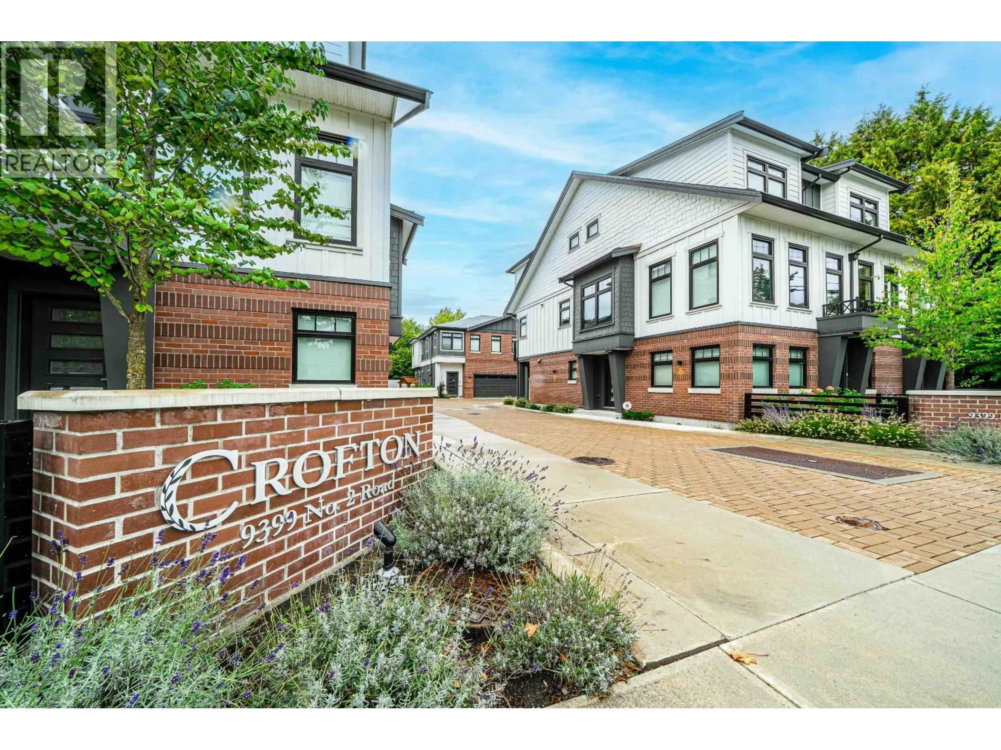 Home with brick exterior material, street for 2 - 9399 NO.2 ROAD, Richmond British Columbia V7E2C9