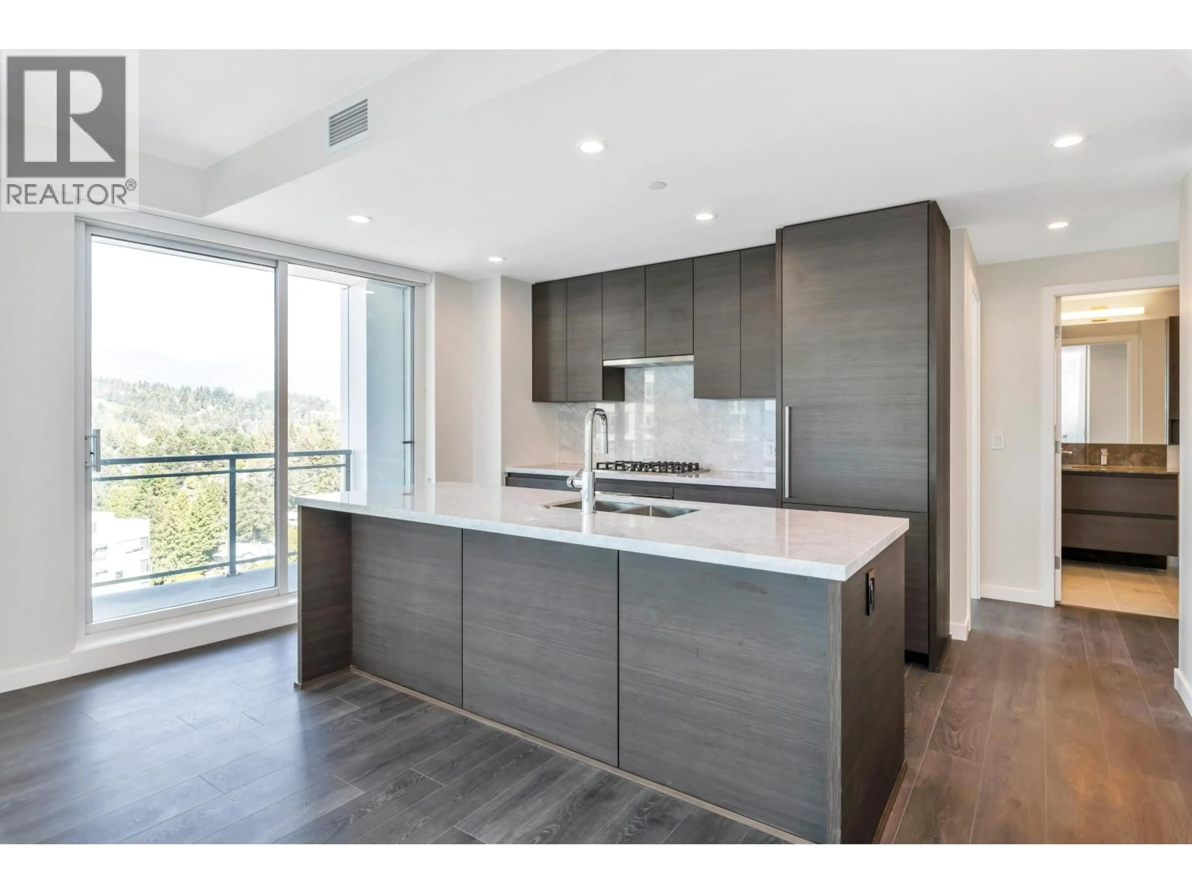 Open concept kitchen, wood/laminate floor for 2009 - 308 MORRISSEY ROAD, Port Moody British Columbia V3H0M3