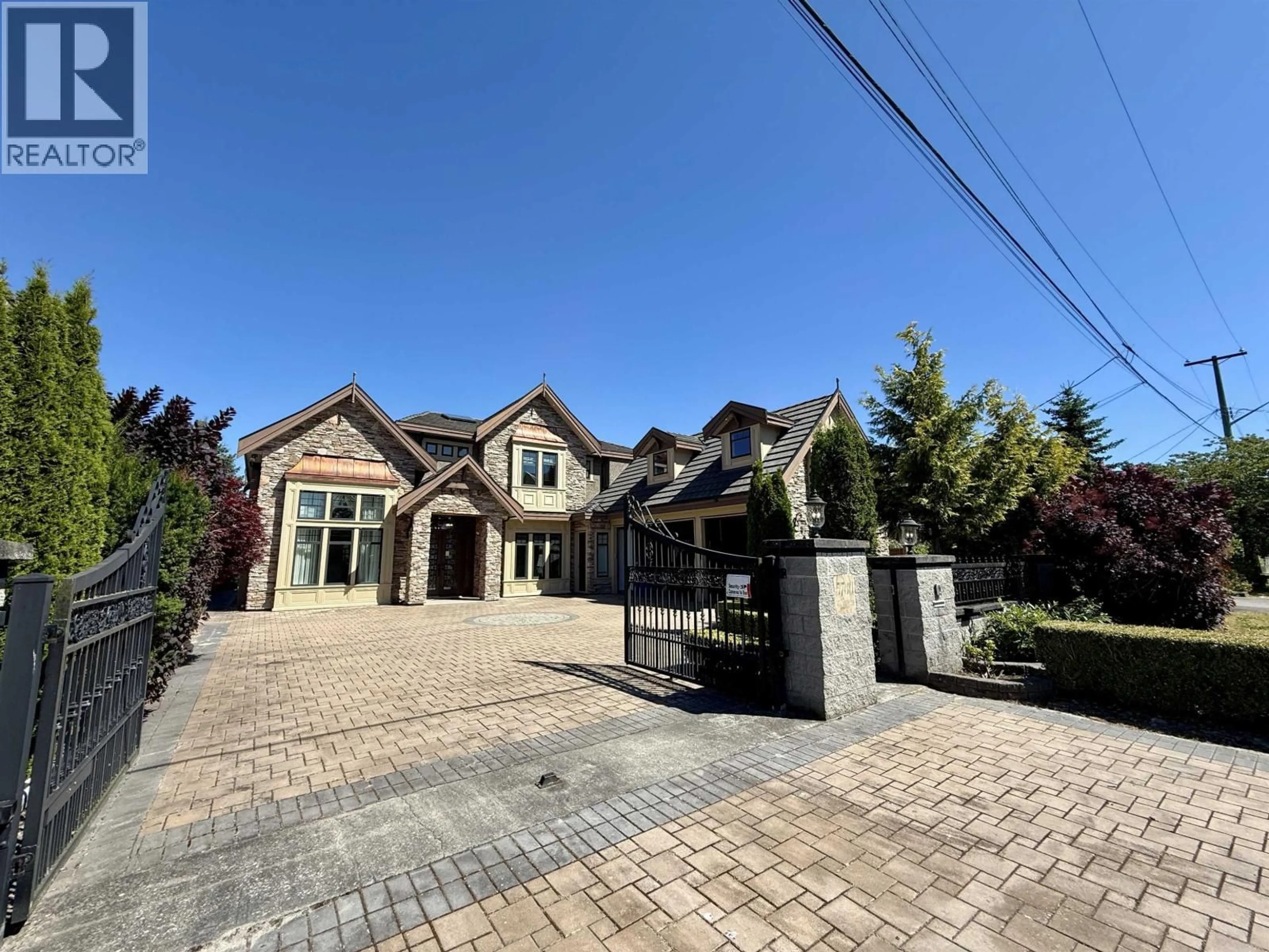 Home with brick exterior material, street for 5760 MURCHISON ROAD, Richmond British Columbia V7C2G7