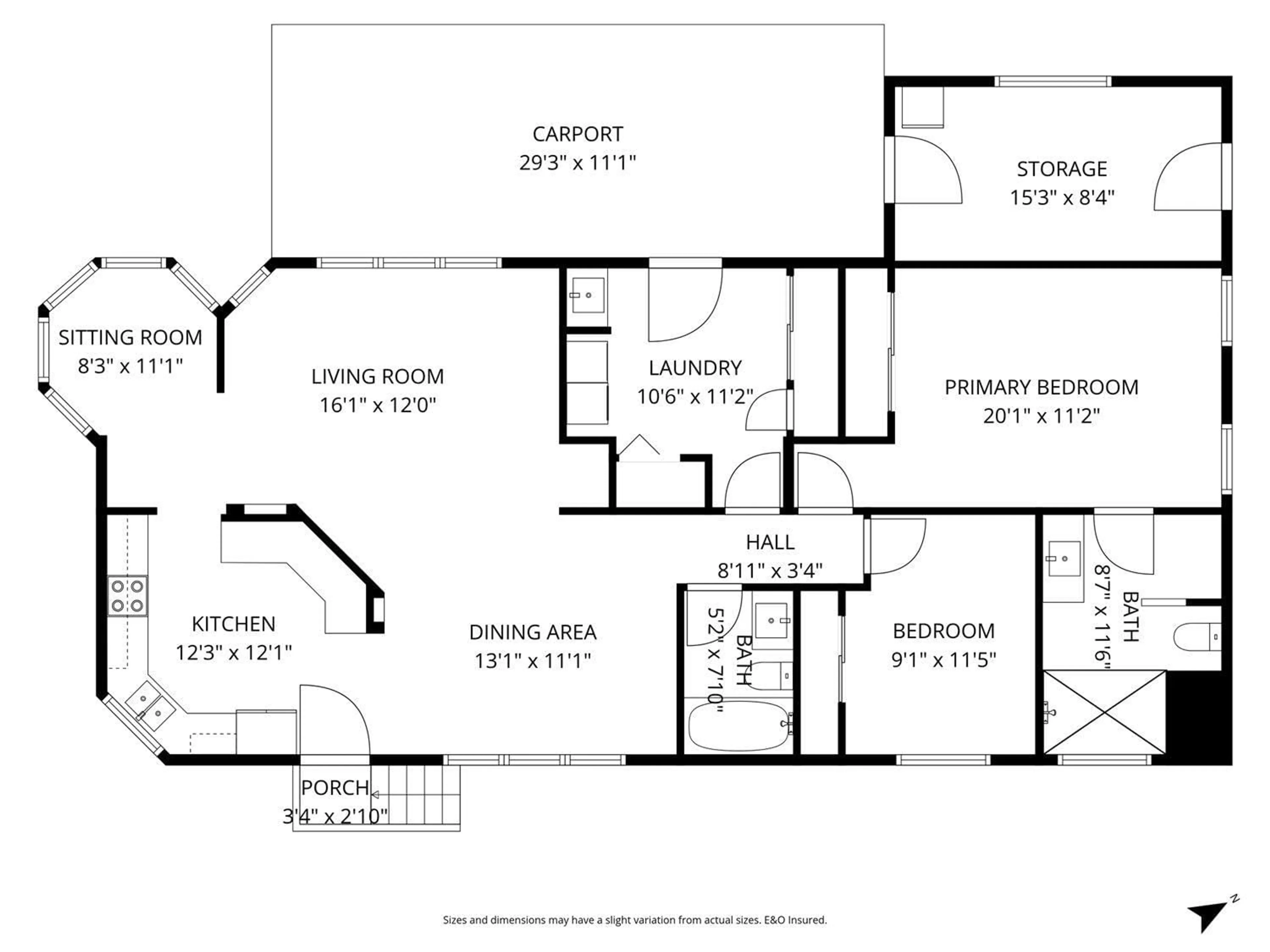Floor plan for 165 - 9055 ASHWELL ROAD, Chilliwack British Columbia V2P7S6