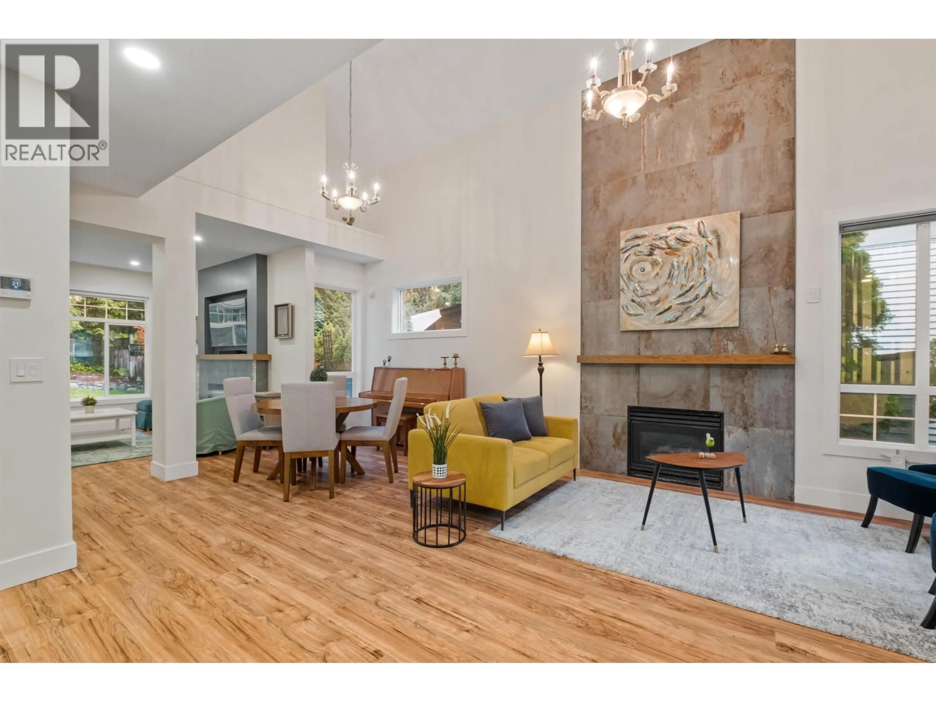 Living room with furniture, wood/laminate floor for 1693 ARBUTUS PLACE, Coquitlam British Columbia V3E3K2