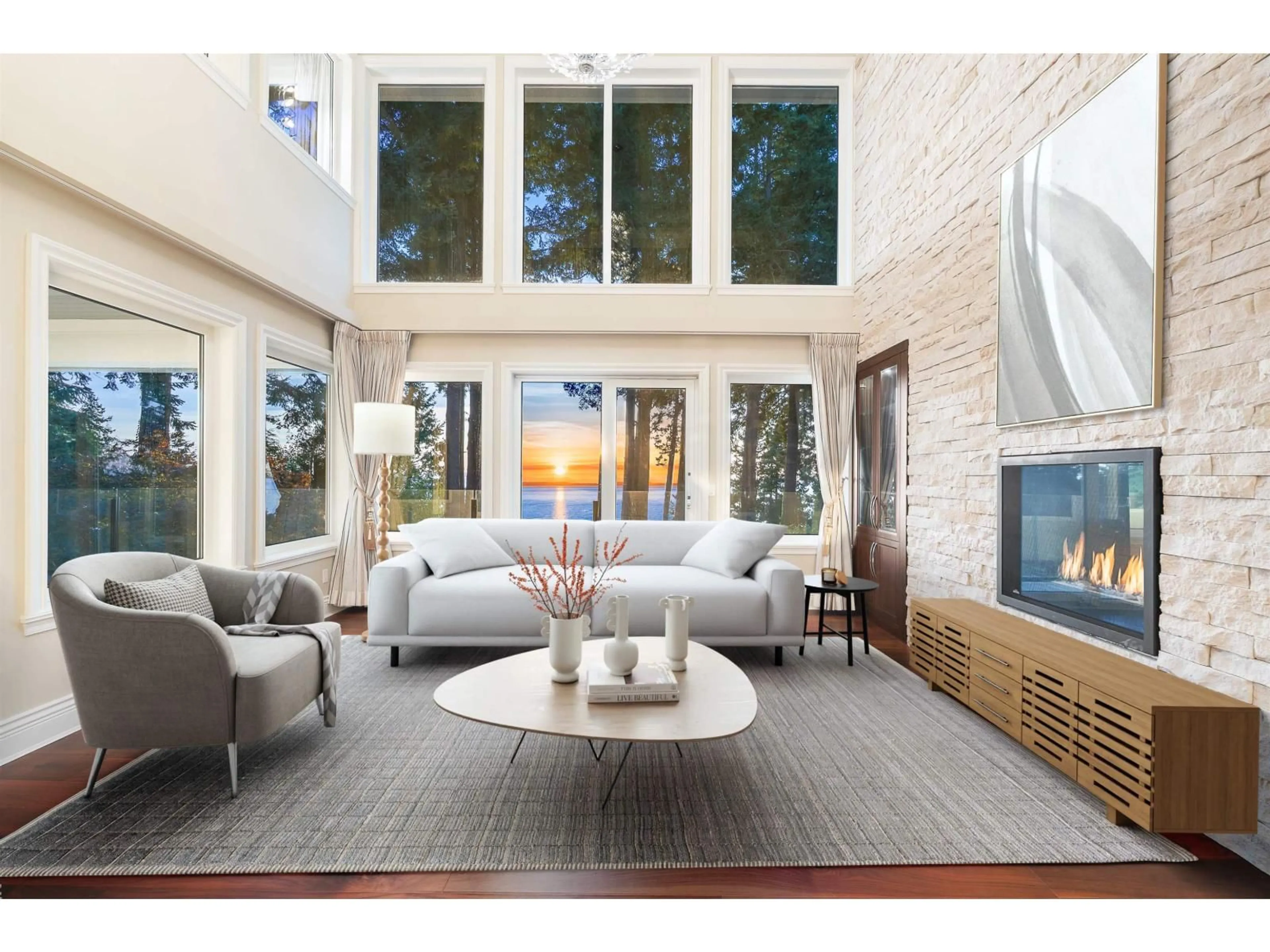 Living room with furniture, unknown for 1455 126A, Surrey British Columbia V4A3R5