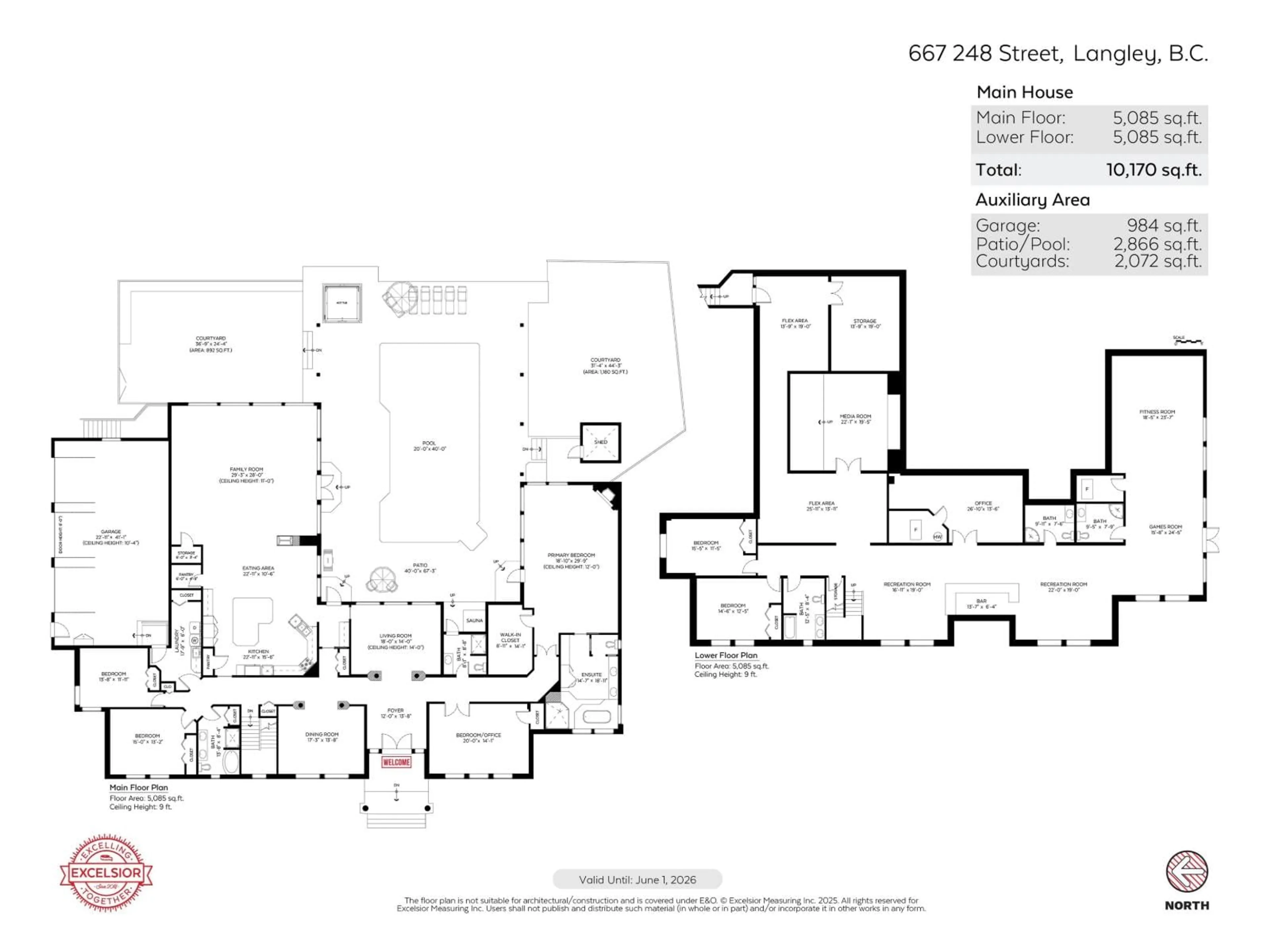 Floor plan for 667 248, Langley British Columbia V4W2C2