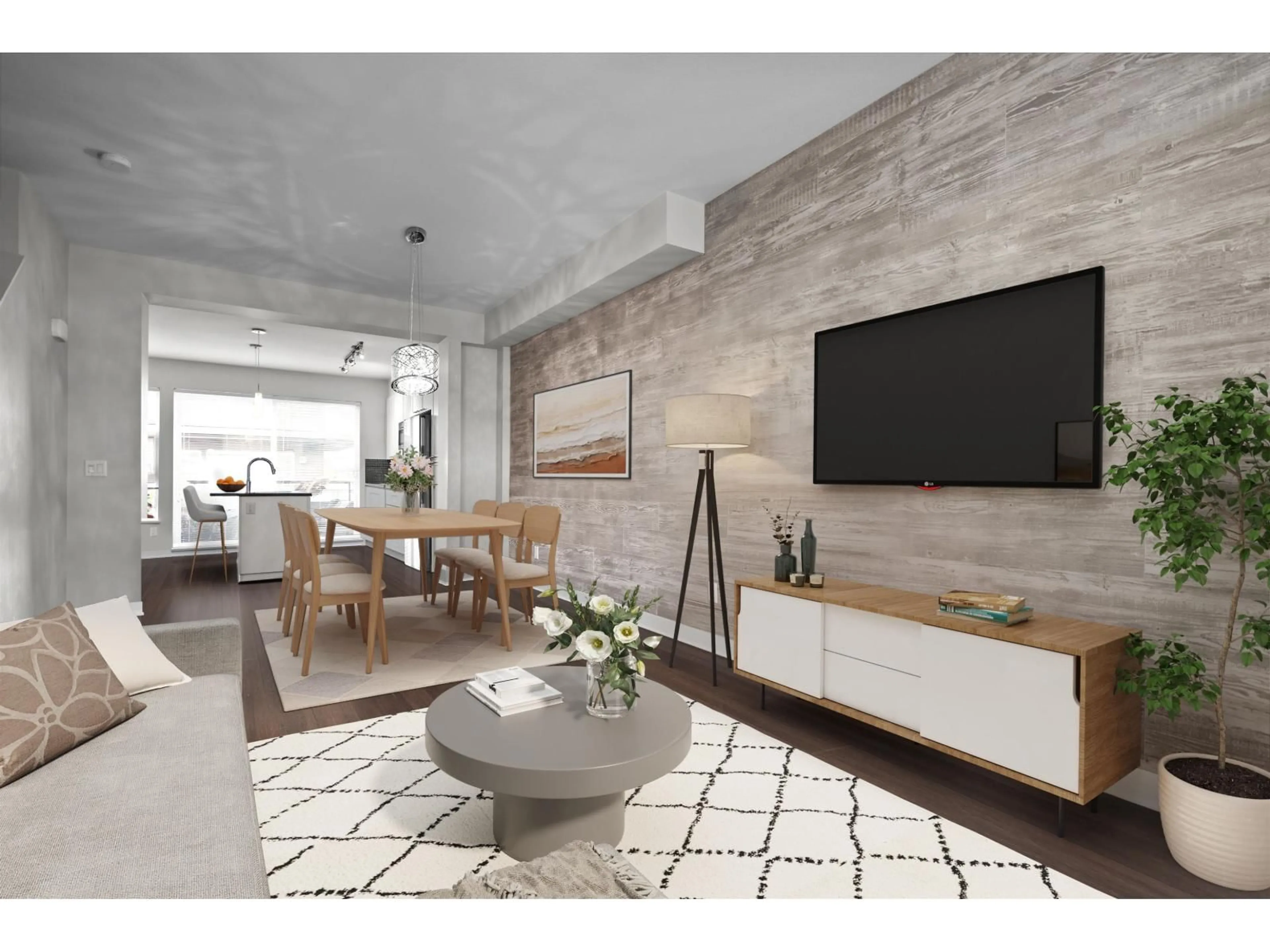 Living room with furniture, unknown for 16223 23A, Surrey British Columbia V3Z6P4