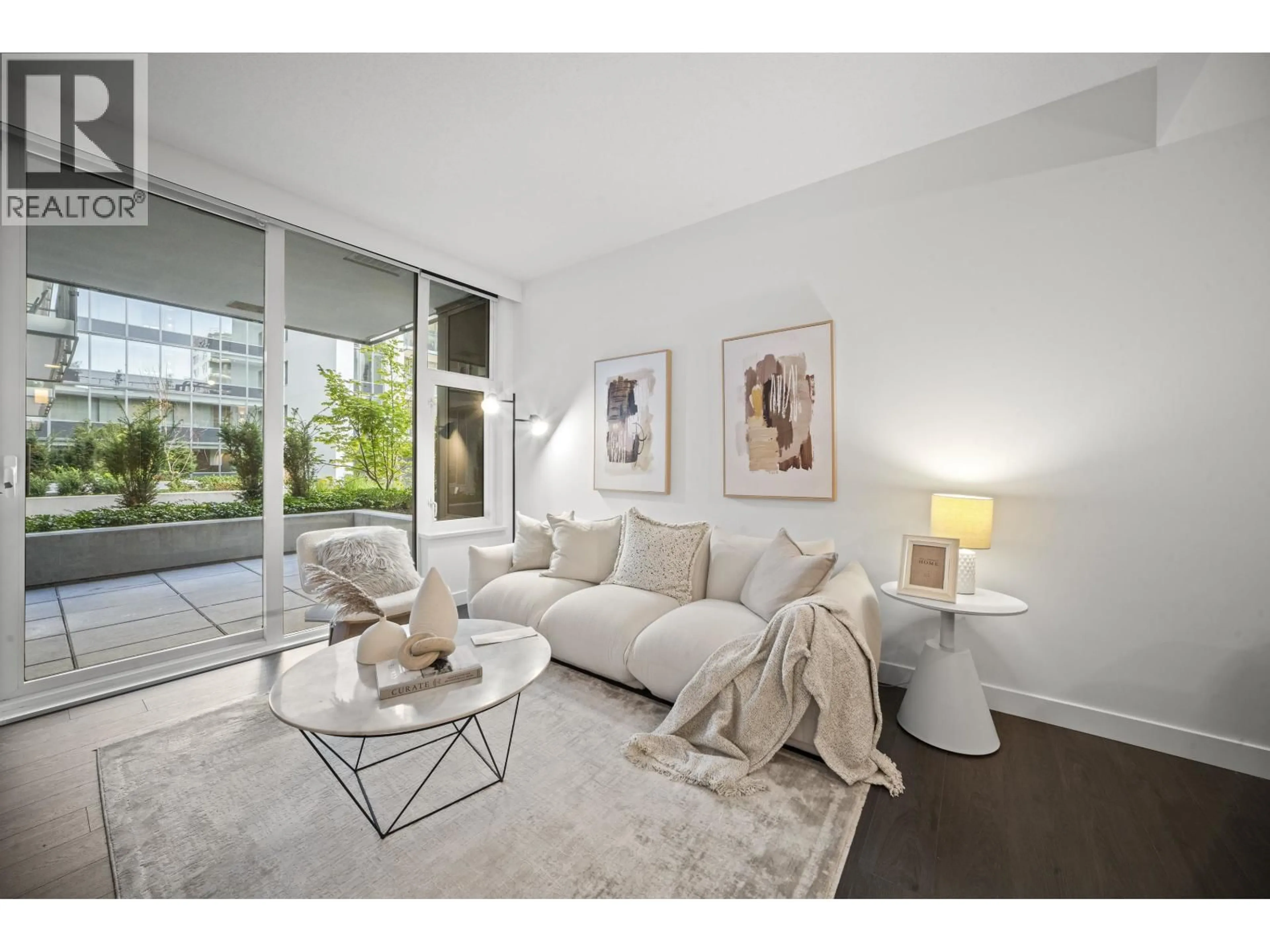 Living room with furniture, unknown for 416 - 8611 HAZELBRIDGE WAY, Richmond British Columbia V6X0W8