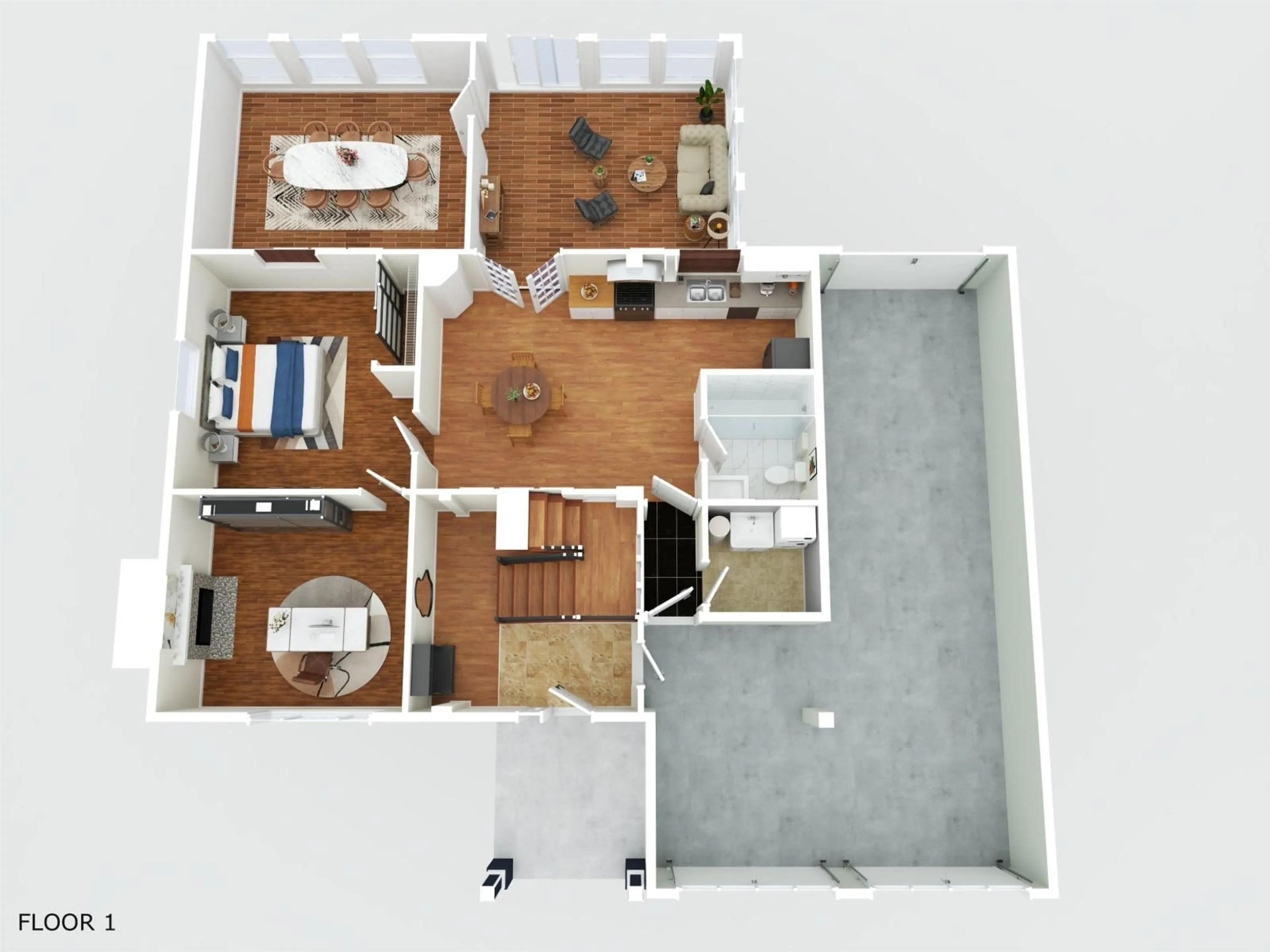 Floor plan for 1995 140, Surrey British Columbia V4A4H2