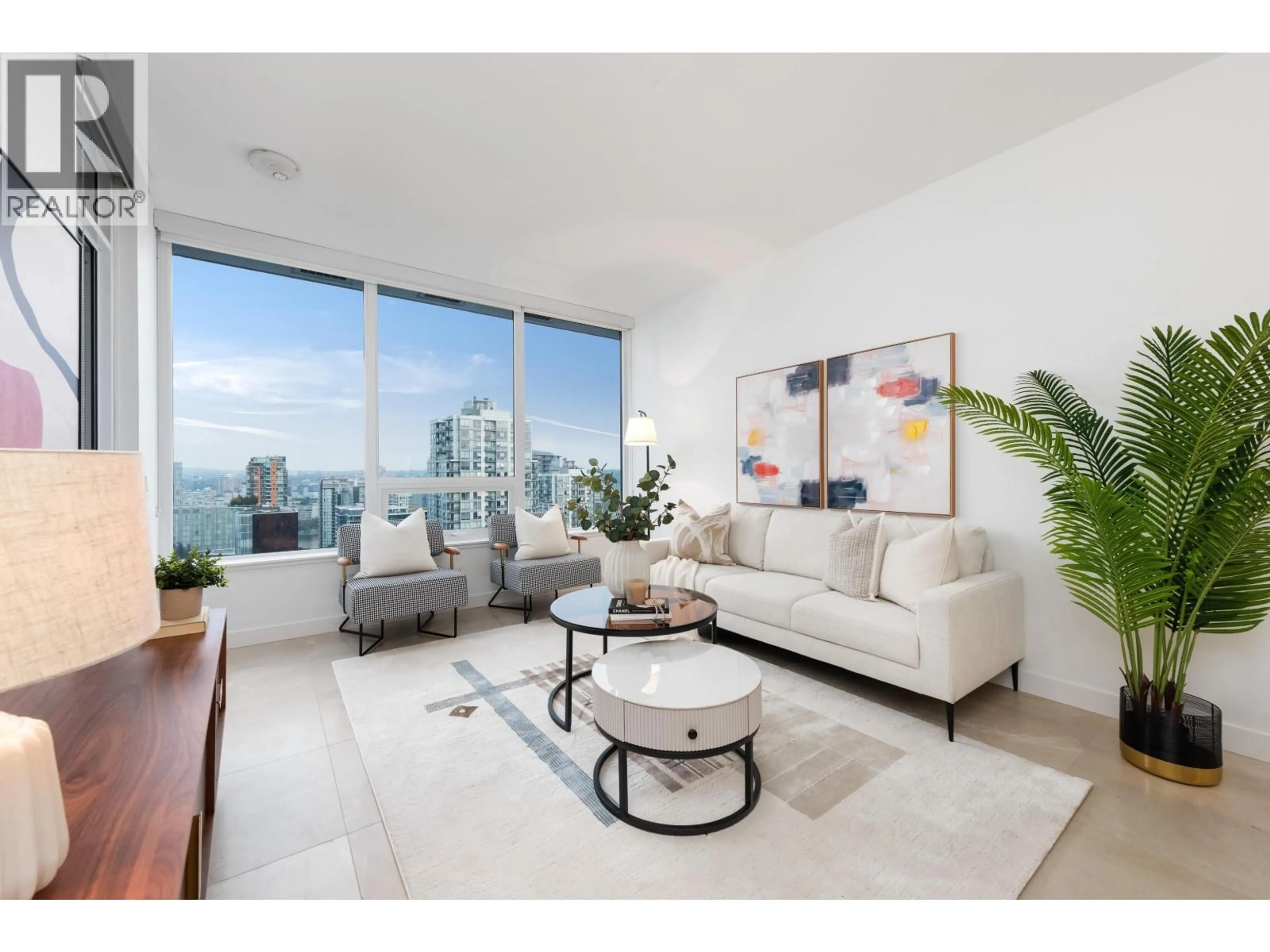Living room with furniture, unknown for 2203 - 885 CAMBIE STREET, Vancouver British Columbia V6B0R6