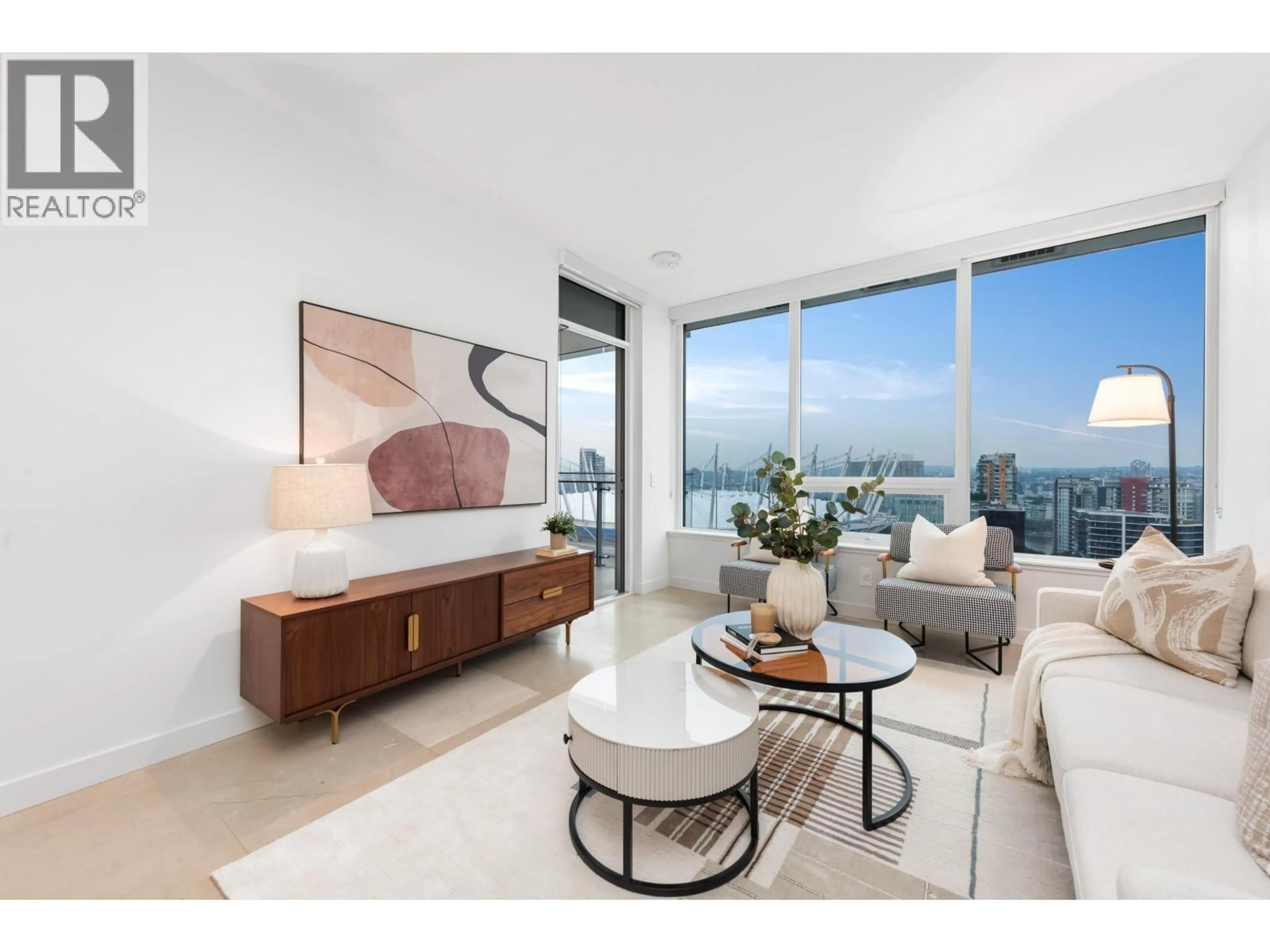 Living room with furniture, unknown for 2203 - 885 CAMBIE STREET, Vancouver British Columbia V6B0R6