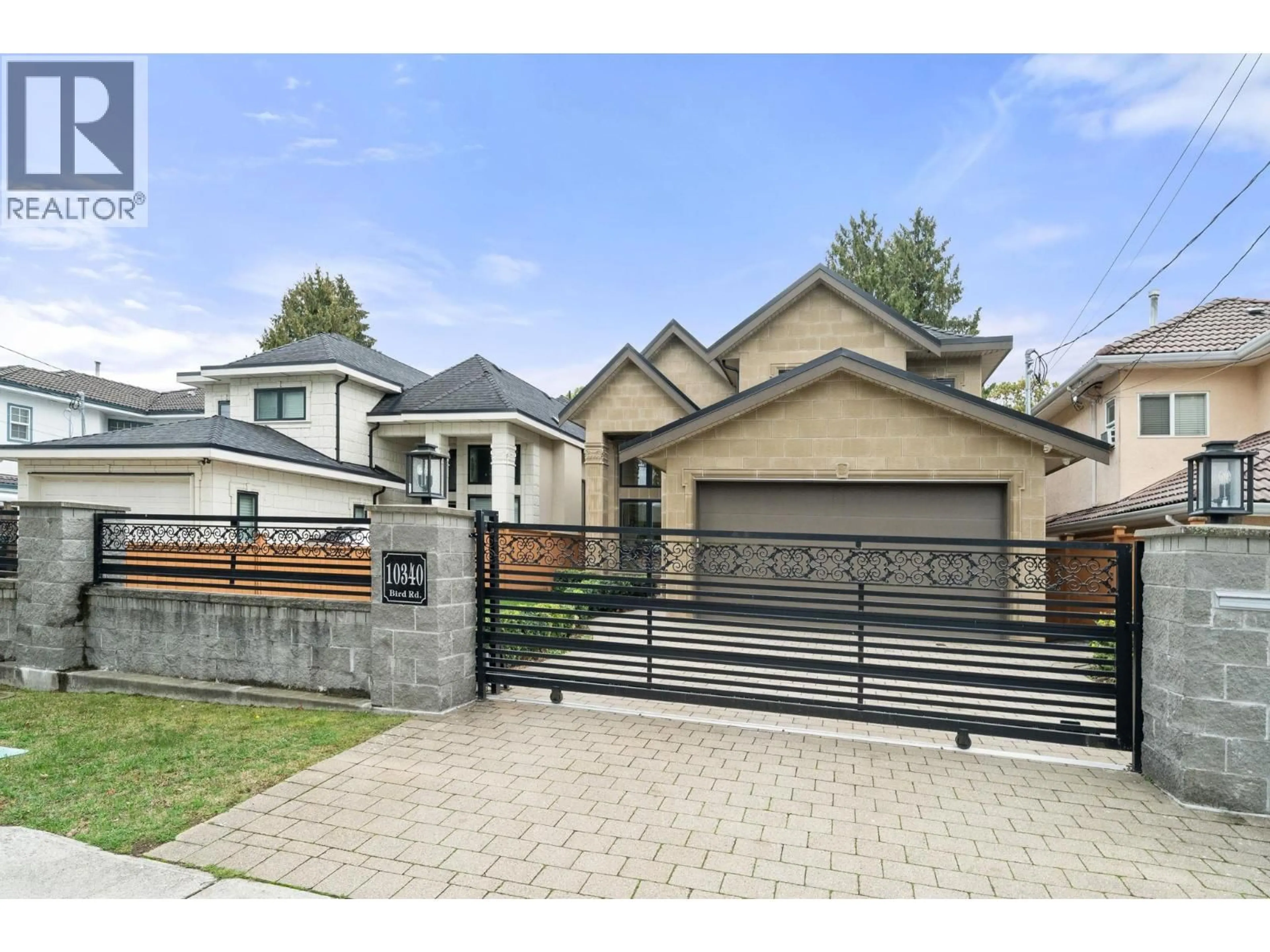 Home with brick exterior material, street for 10340 BIRD ROAD, Richmond British Columbia V6X1N6