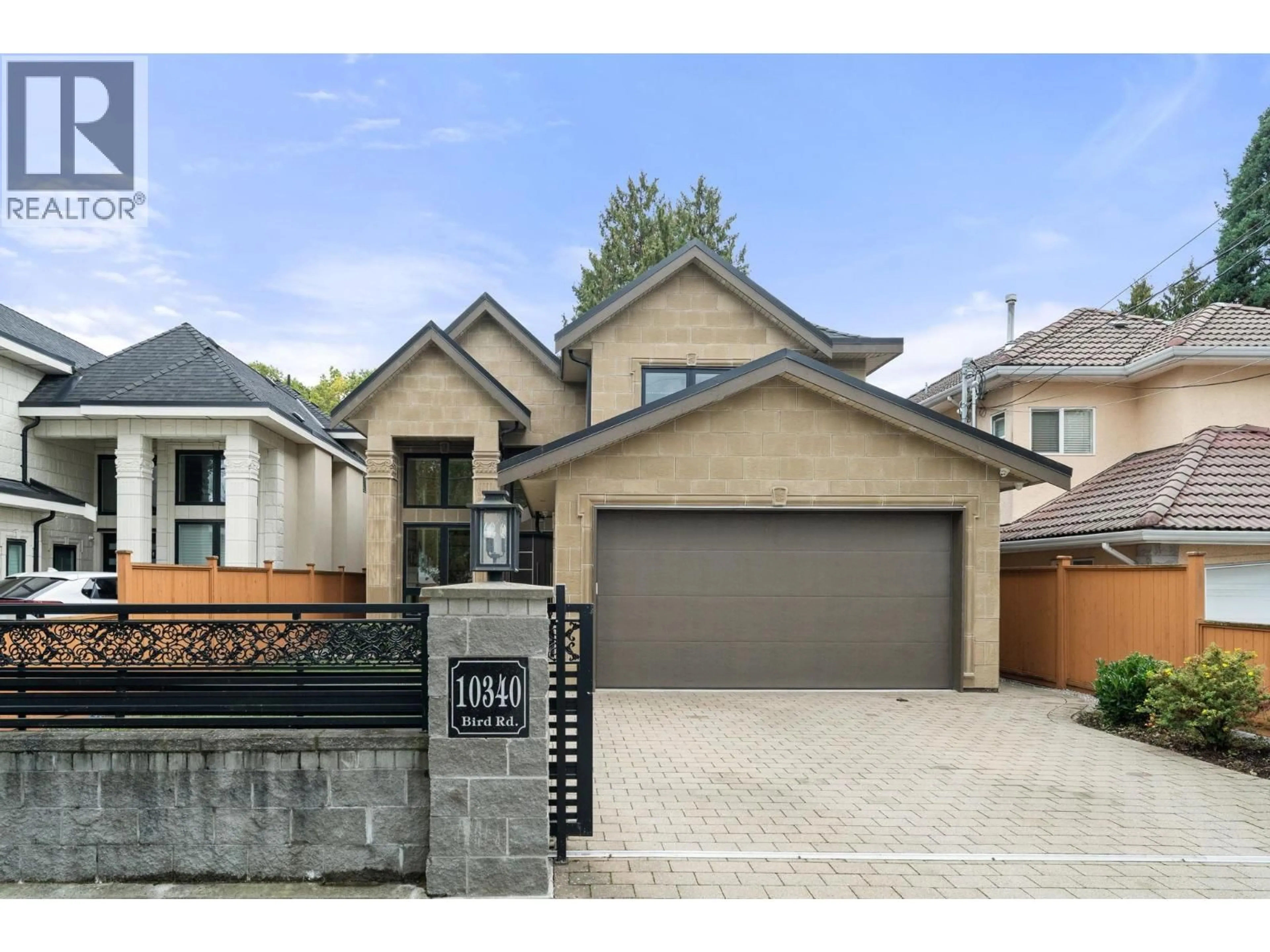 Home with brick exterior material, street for 10340 BIRD ROAD, Richmond British Columbia V6X1N6