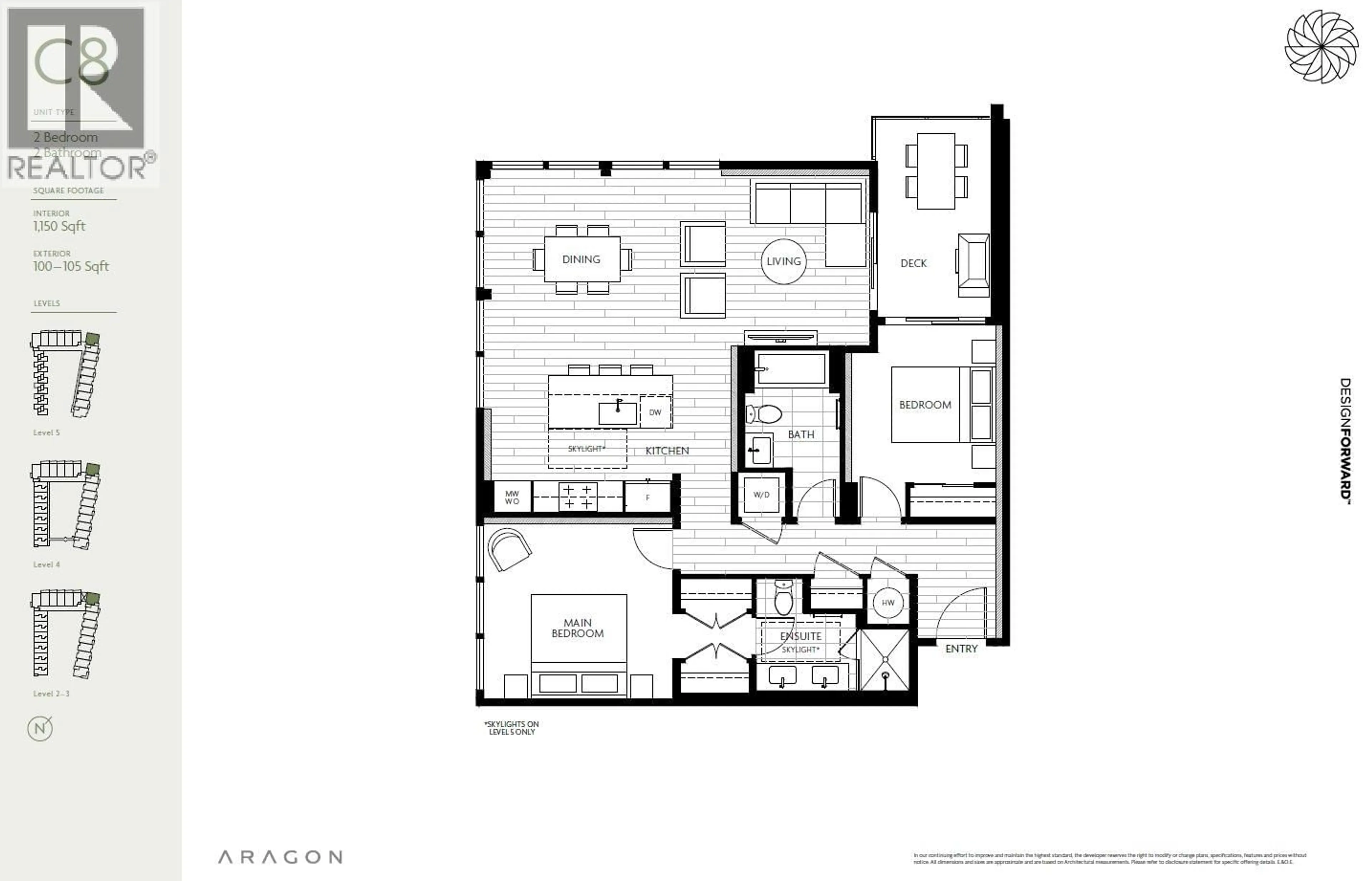 Floor plan for 501 - 310 SALTER STREET, New Westminster British Columbia V3M0N7