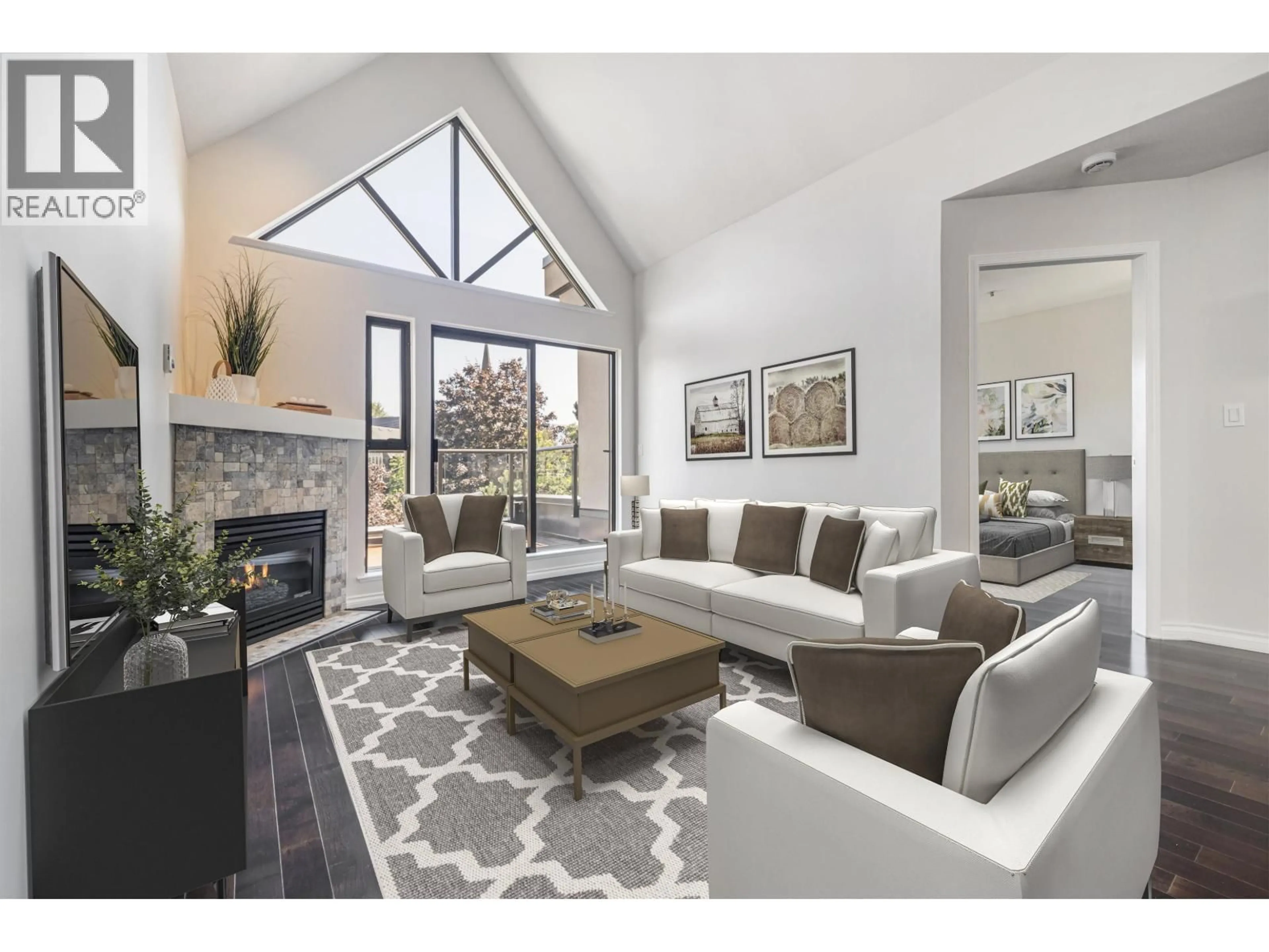 Living room with furniture, unknown for PH 413 - 175 10TH STREET, North Vancouver British Columbia V7L4W1