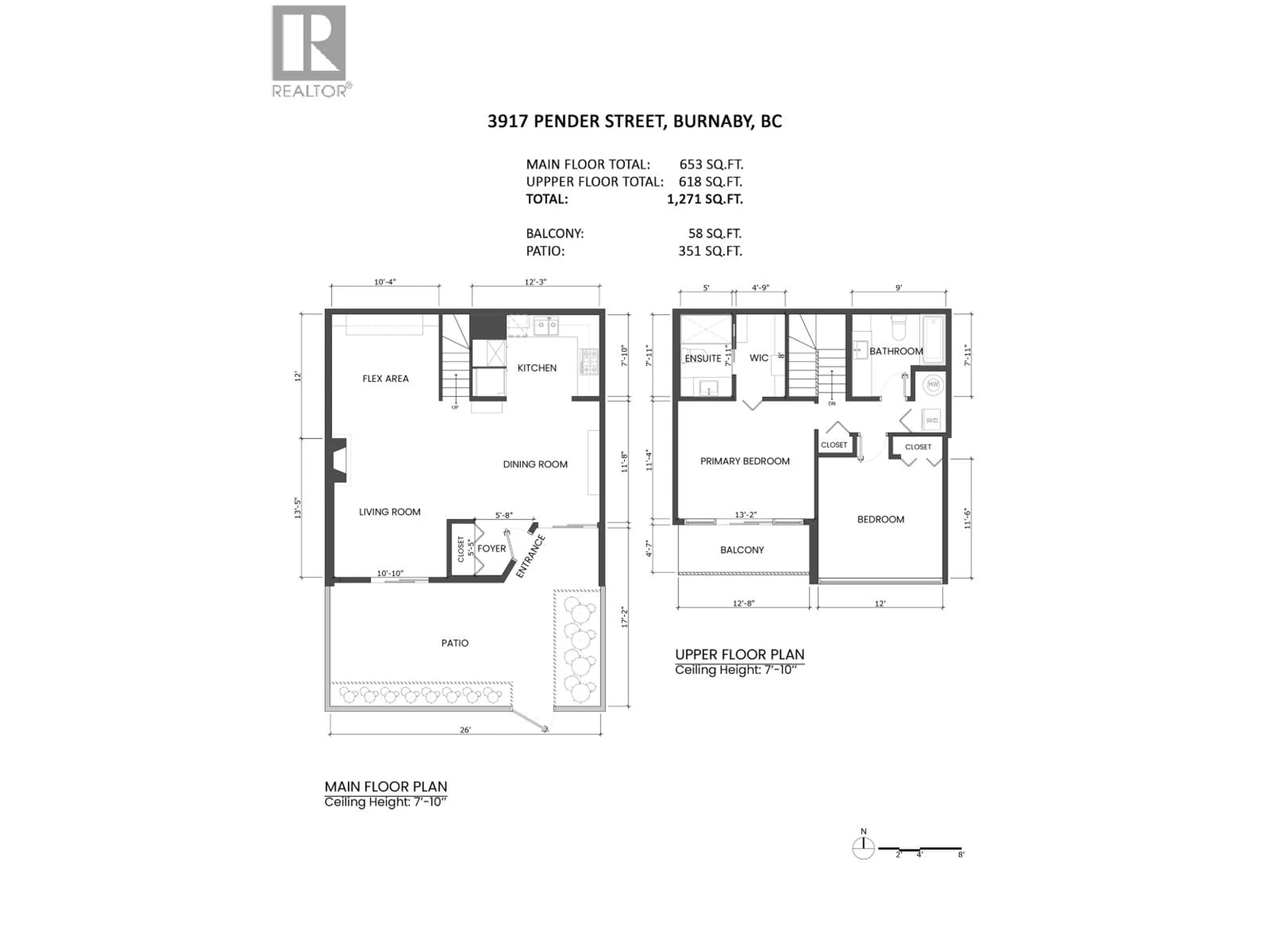 Floor plan for 3917 PENDER STREET, Burnaby British Columbia V5C2L7