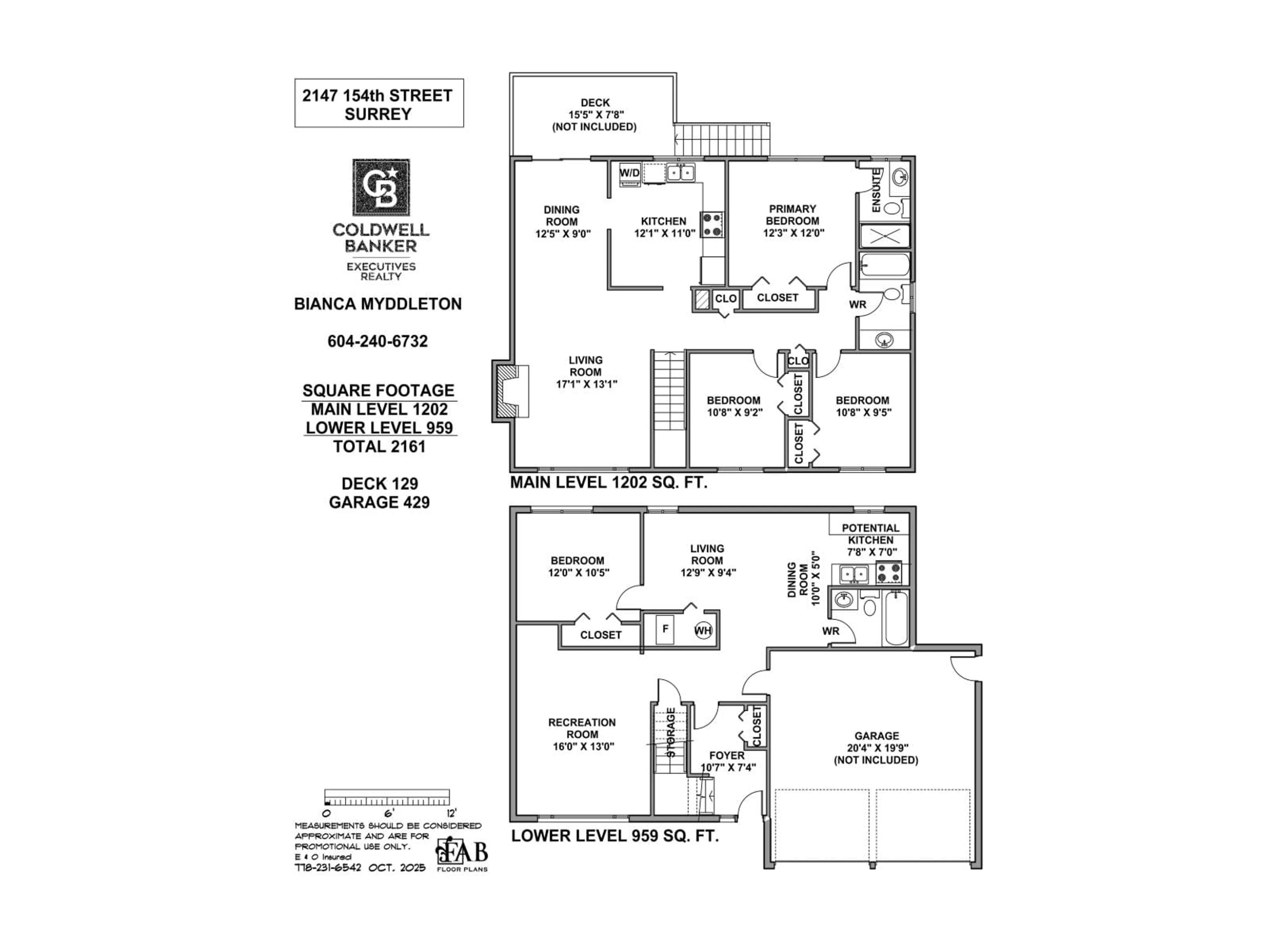 Floor plan for 2147 154, Surrey British Columbia V4A4S5