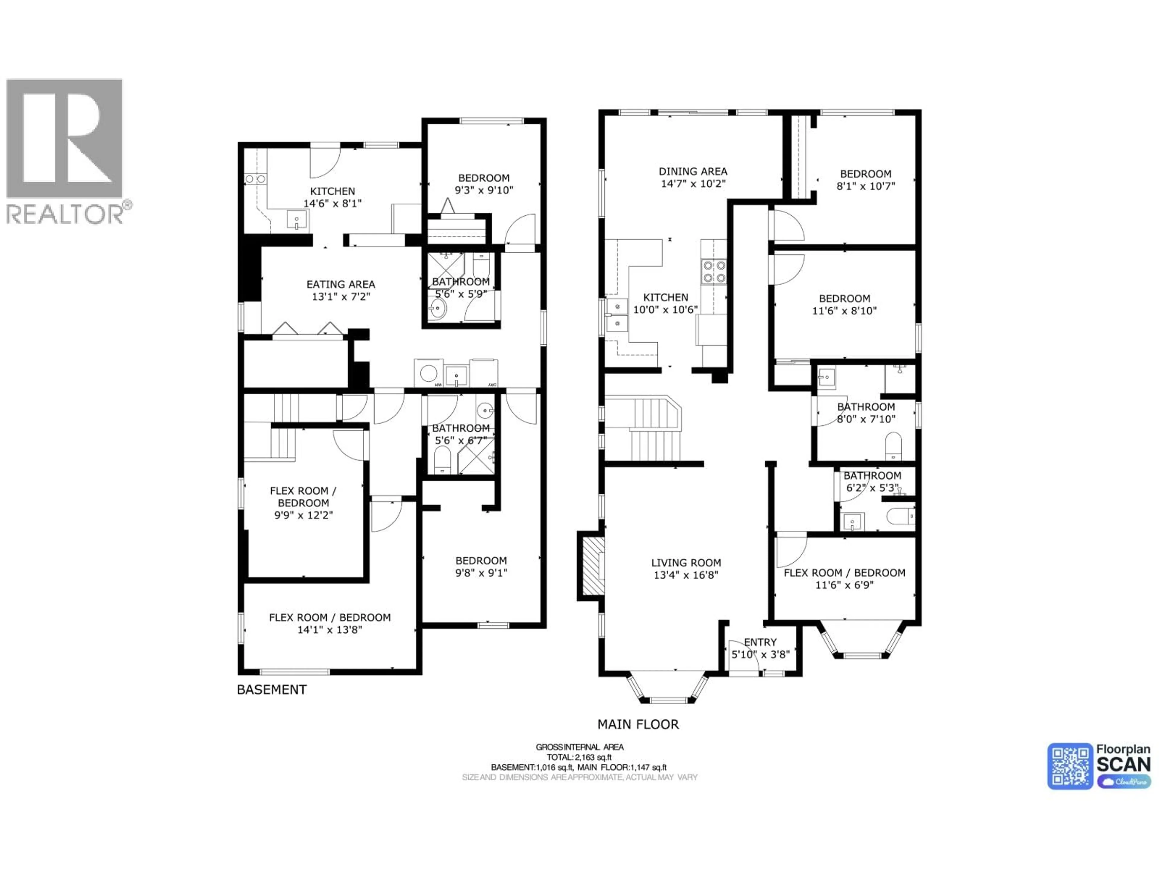 Floor plan for 4427 16TH AVENUE, Vancouver British Columbia V6R3E7