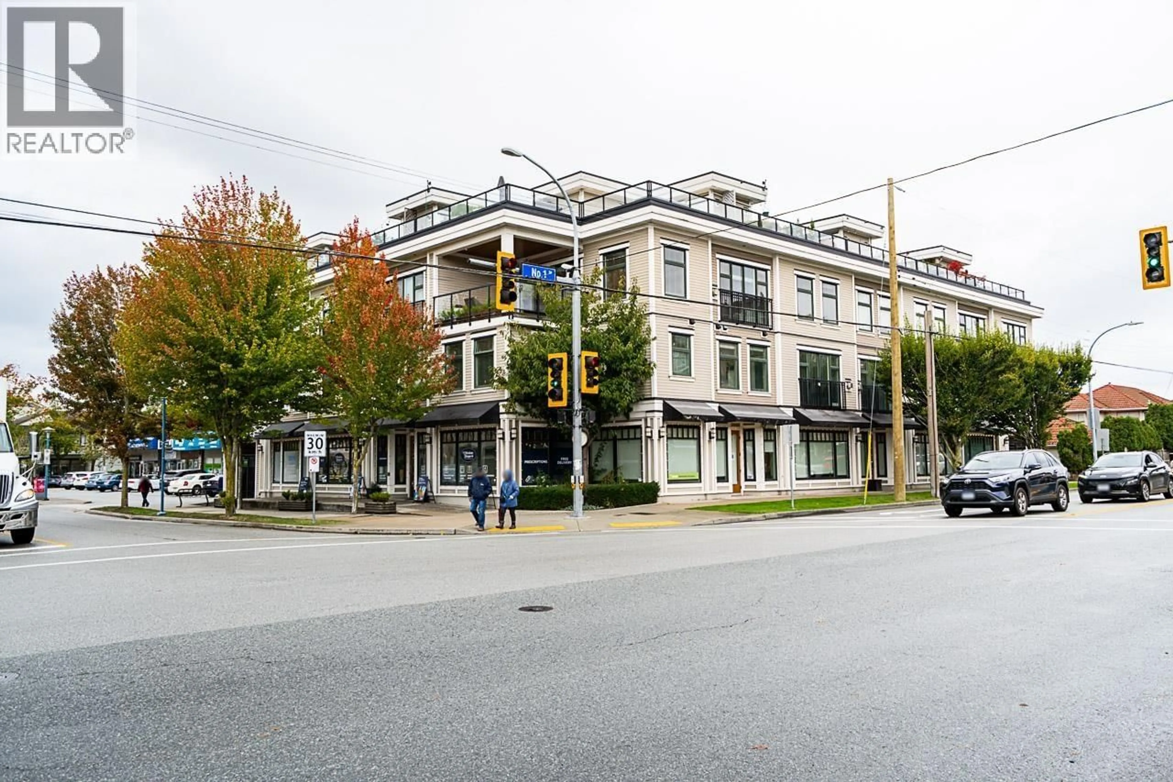 Patio, street for 6 - 3993 CHATHAM STREET, Richmond British Columbia V7E2Z6